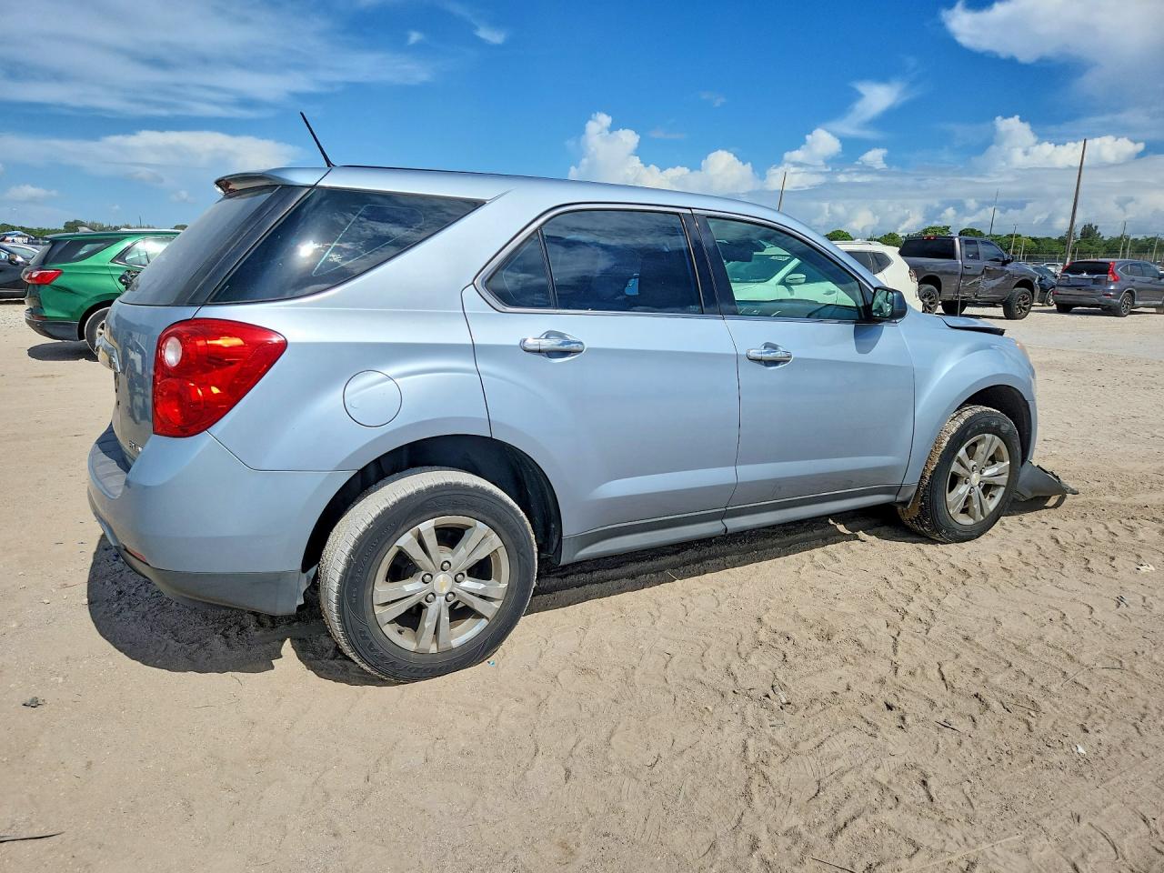 2014 Chevrolet Equinox Ls Blue vin: 2GNALAEK2E6293160
