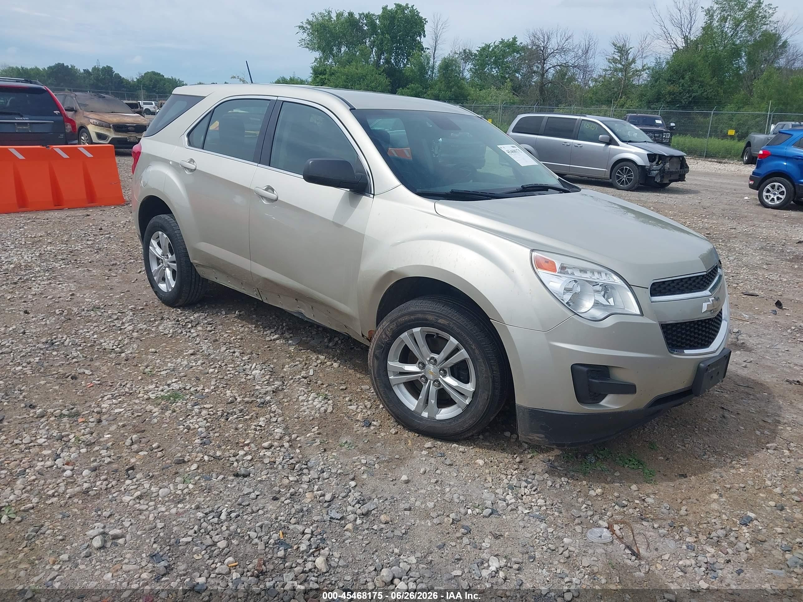 2015 Chevrolet Equinox Ls Gold vin: 2GNALAEK2F1101847
