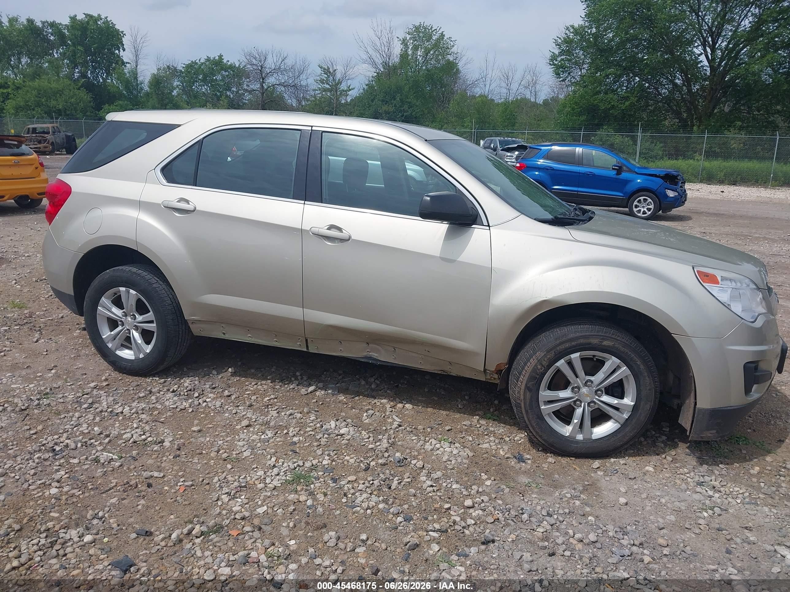 2015 Chevrolet Equinox Ls Gold vin: 2GNALAEK2F1101847