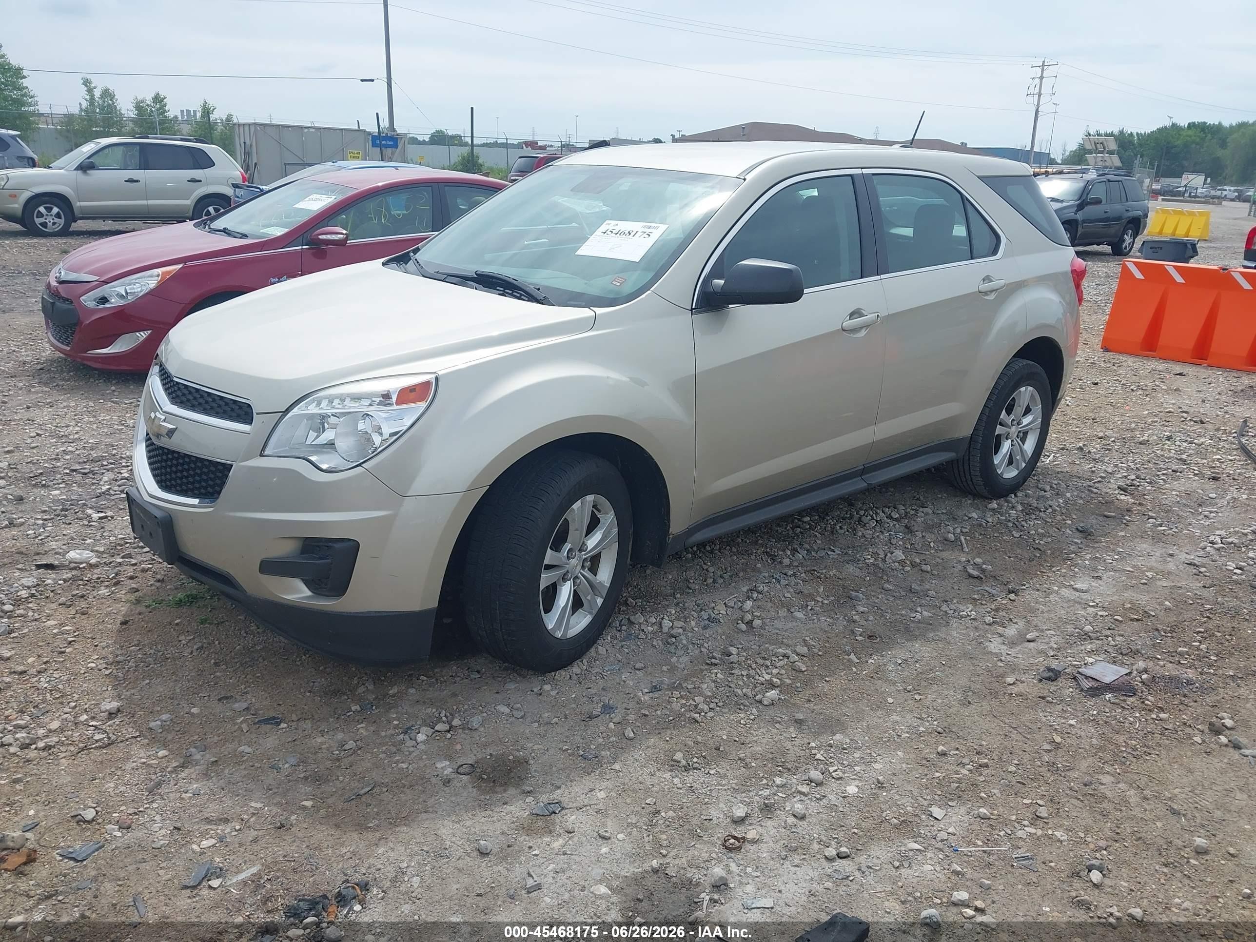 2015 Chevrolet Equinox Ls Gold vin: 2GNALAEK2F1101847