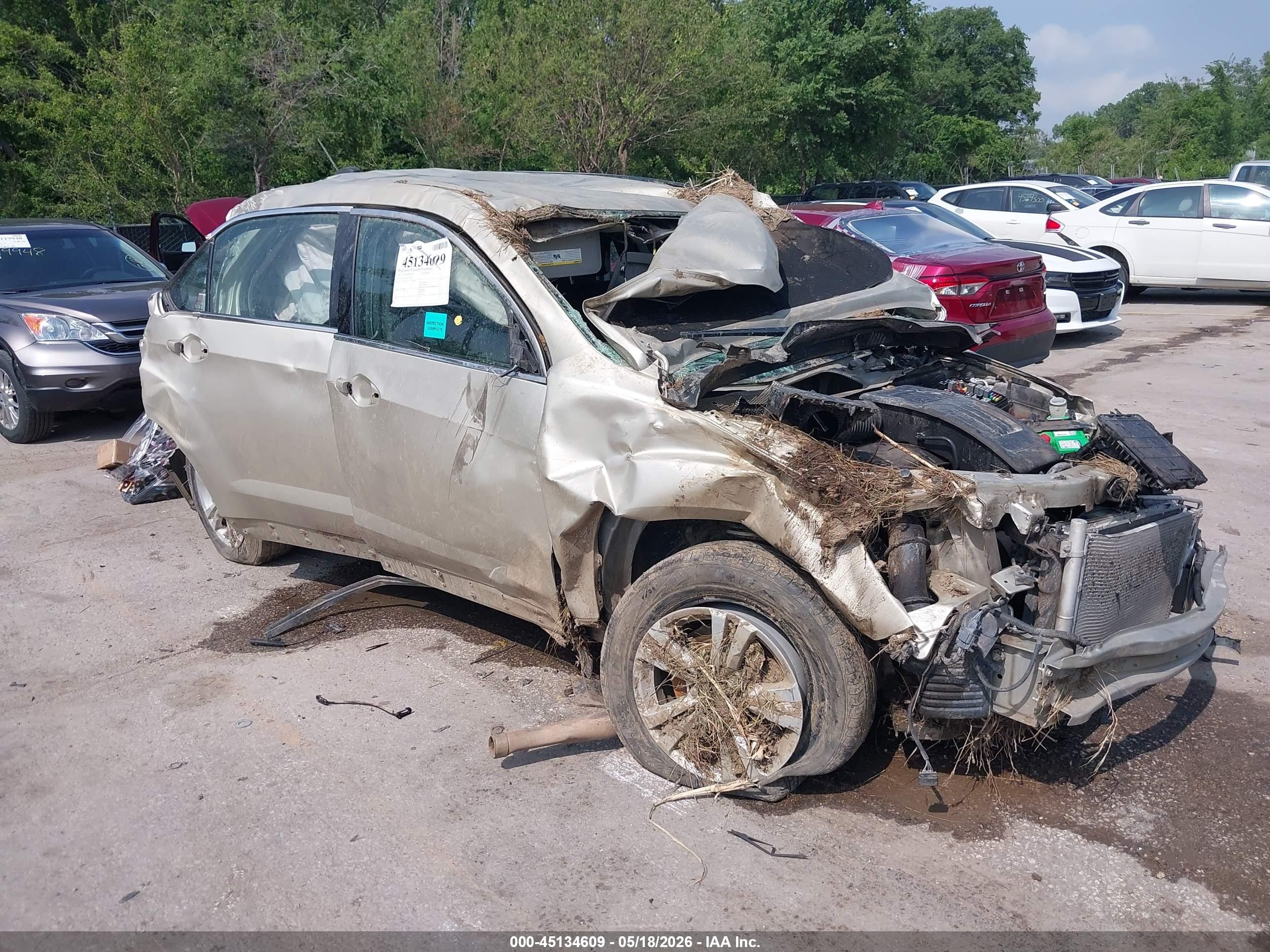2015 Chevrolet Equinox Ls Brown vin: 2GNALAEK2F1116946