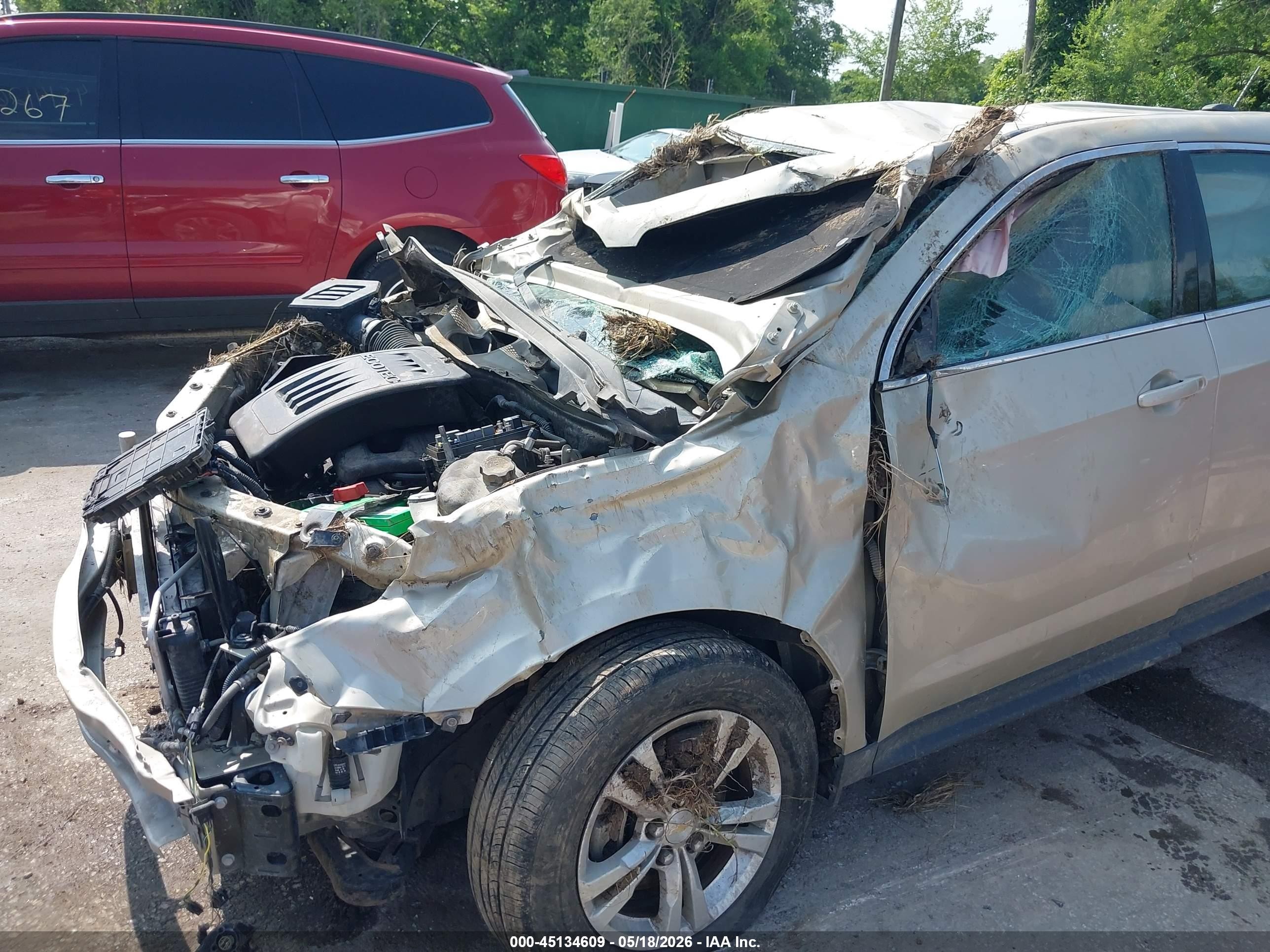 2015 Chevrolet Equinox Ls Brown vin: 2GNALAEK2F1116946