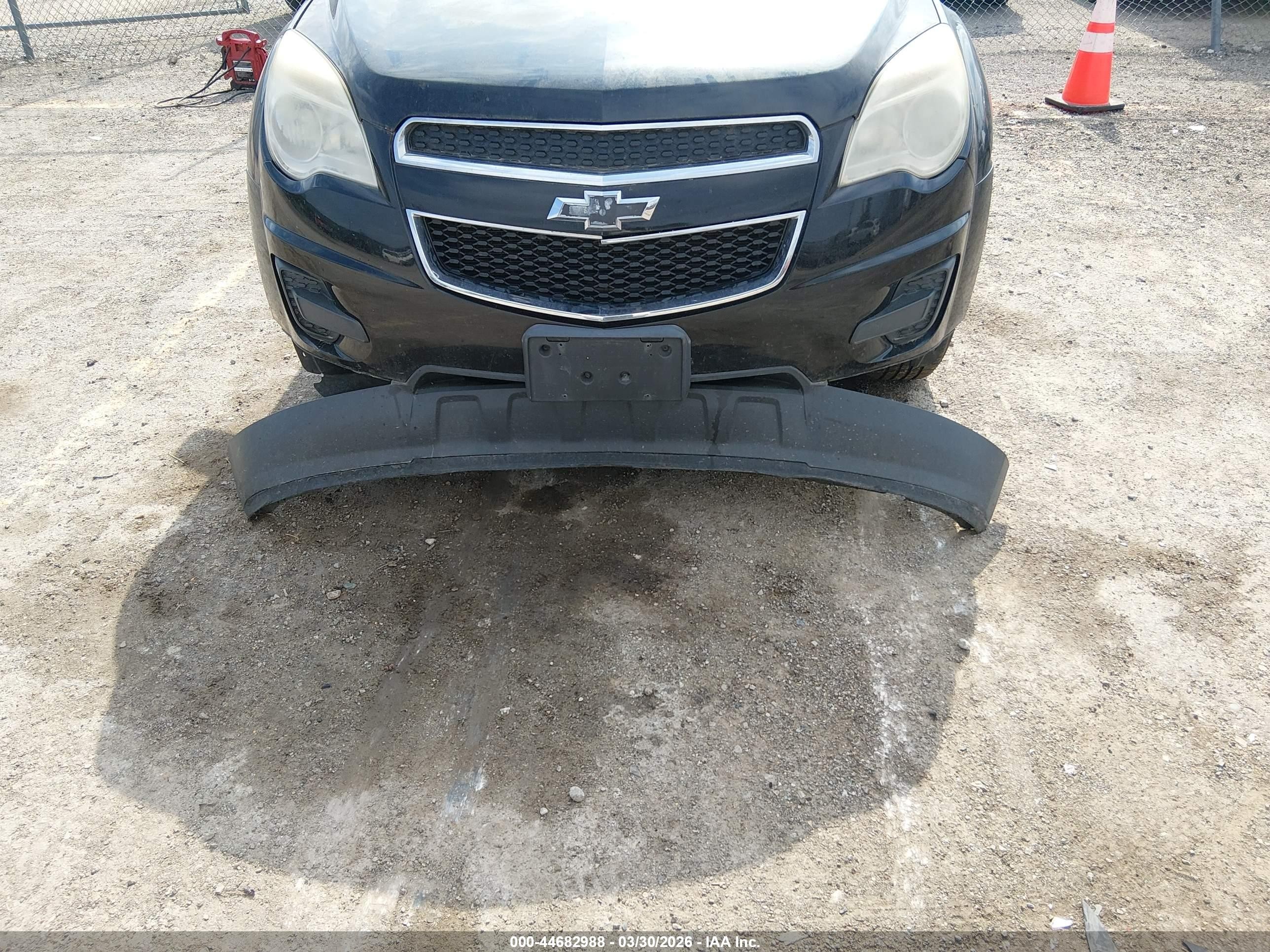 2015 Chevrolet Equinox Ls Black vin: 2GNALAEK2F1125209