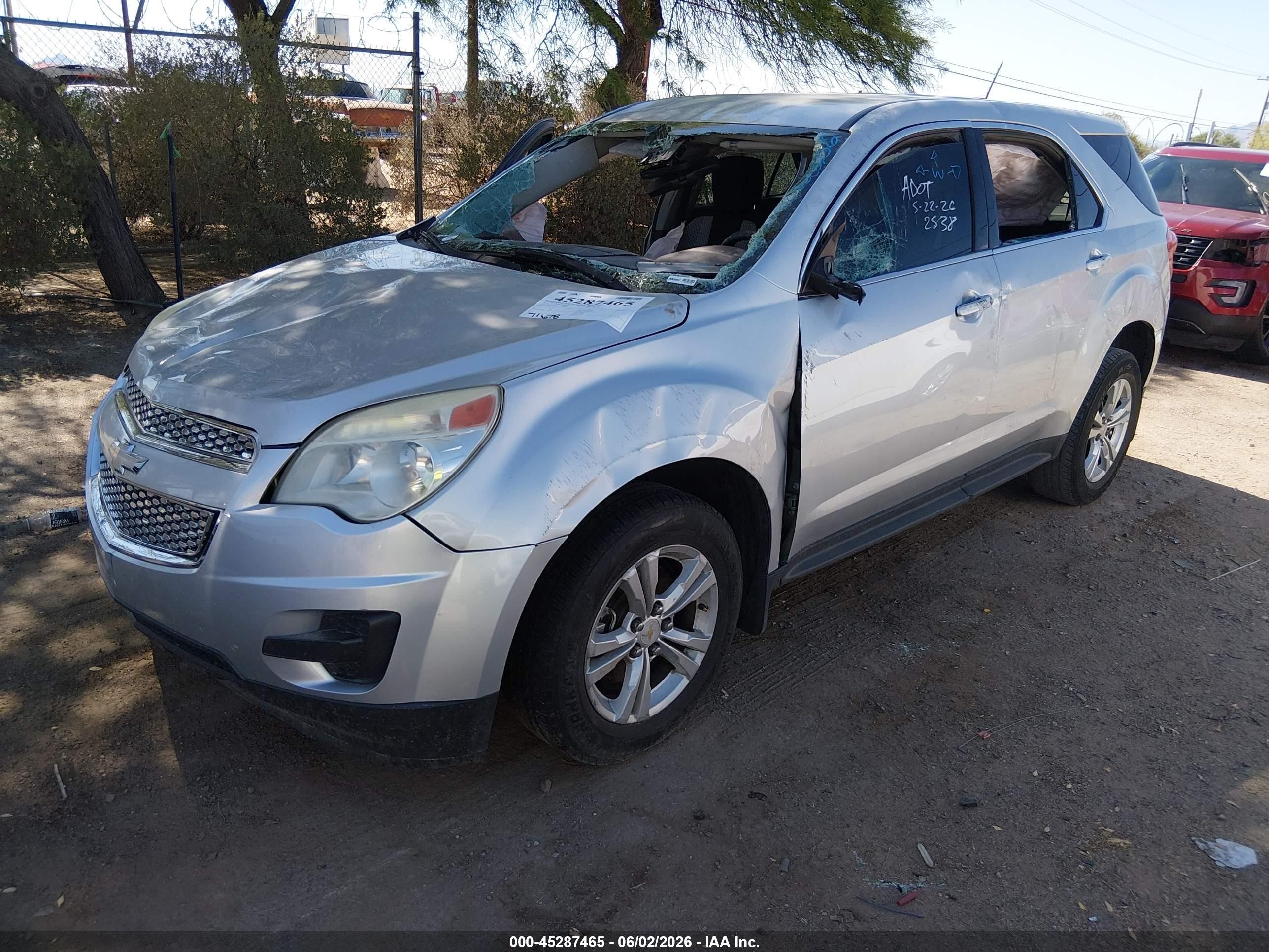 2015 Chevrolet Equinox Ls Silver vin: 2GNALAEK2F1128756