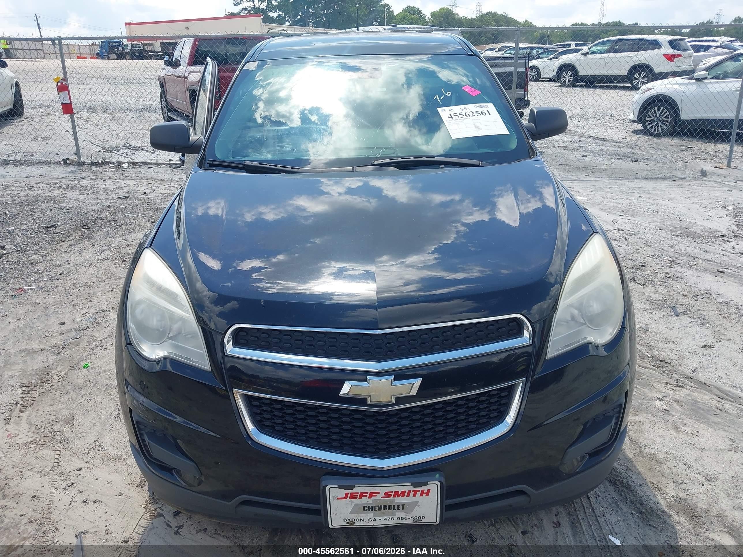 2015 Chevrolet Equinox Ls Black vin: 2GNALAEK2F1161157
