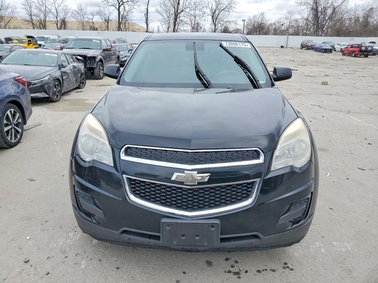 2015 Chevrolet Equinox Ls Black vin: 2GNALAEK2F1163166