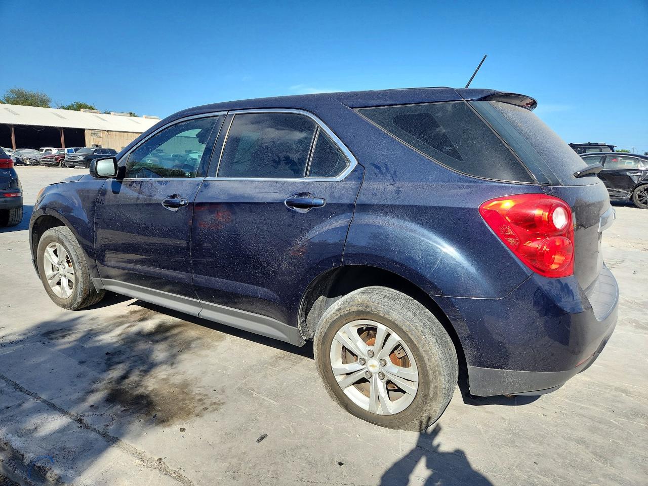 2015 Chevrolet Equinox Ls Blue vin: 2GNALAEK2F6127397