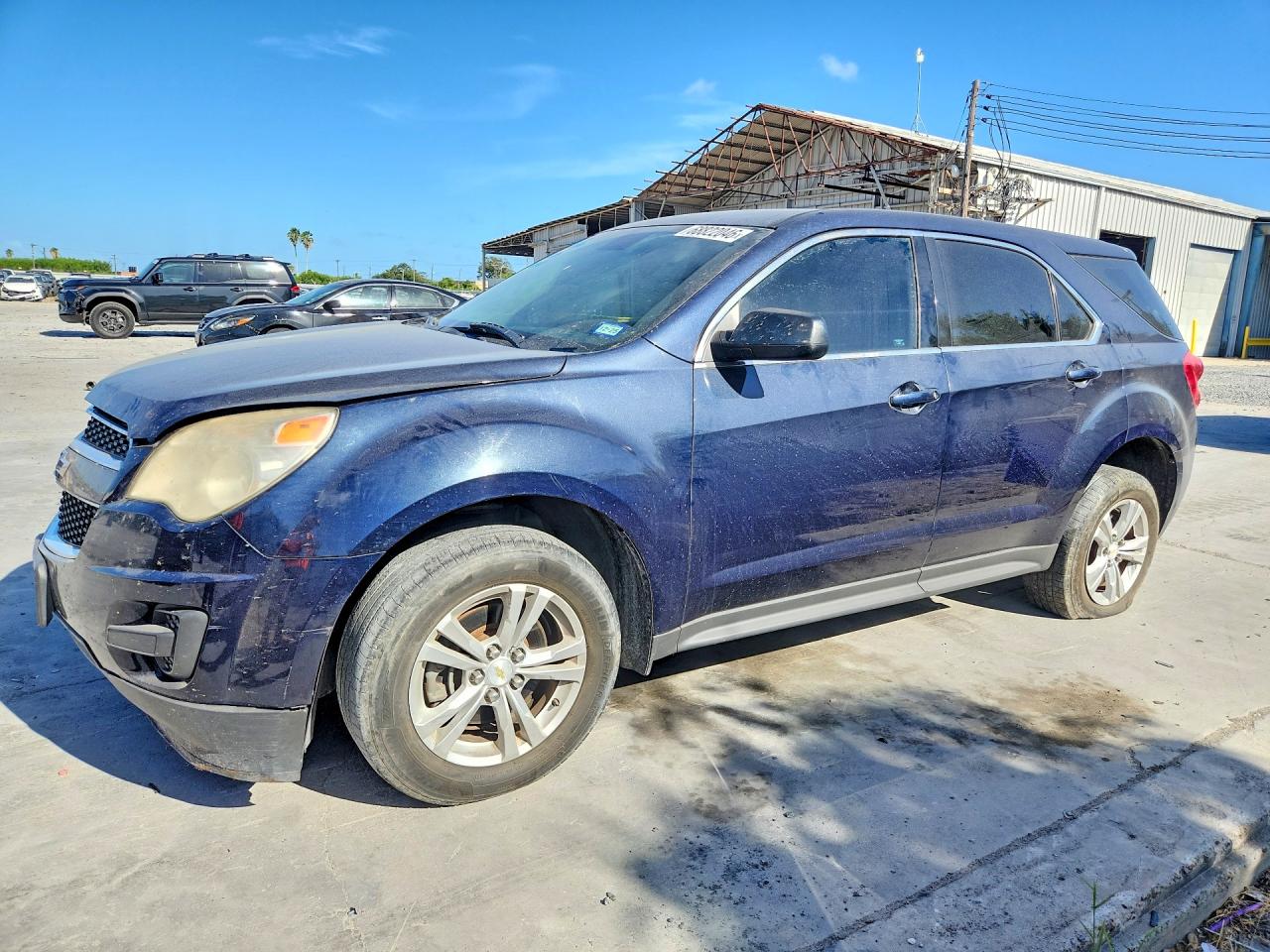 2015 Chevrolet Equinox Ls Blue vin: 2GNALAEK2F6127397