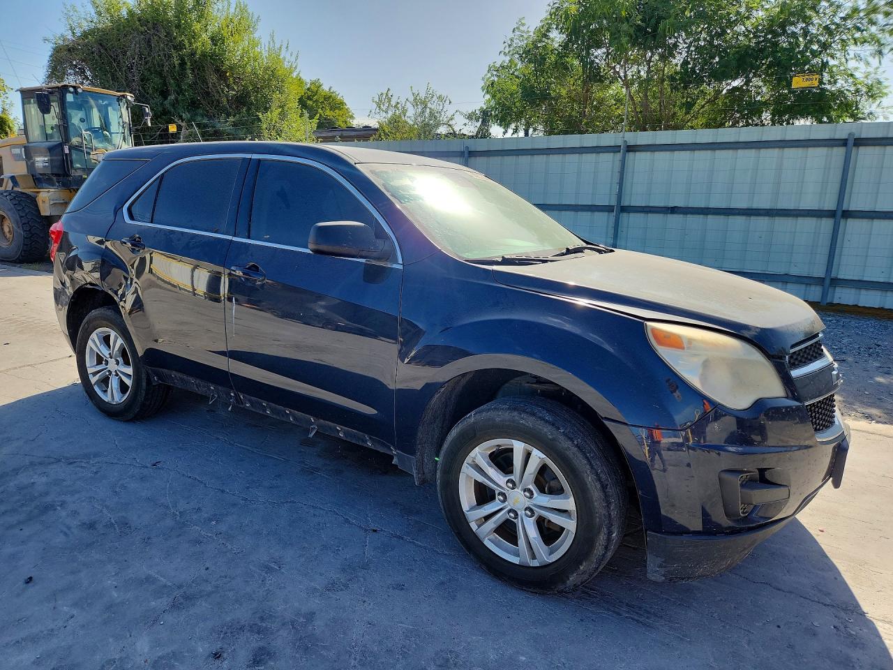 2015 Chevrolet Equinox Ls Blue vin: 2GNALAEK2F6127397