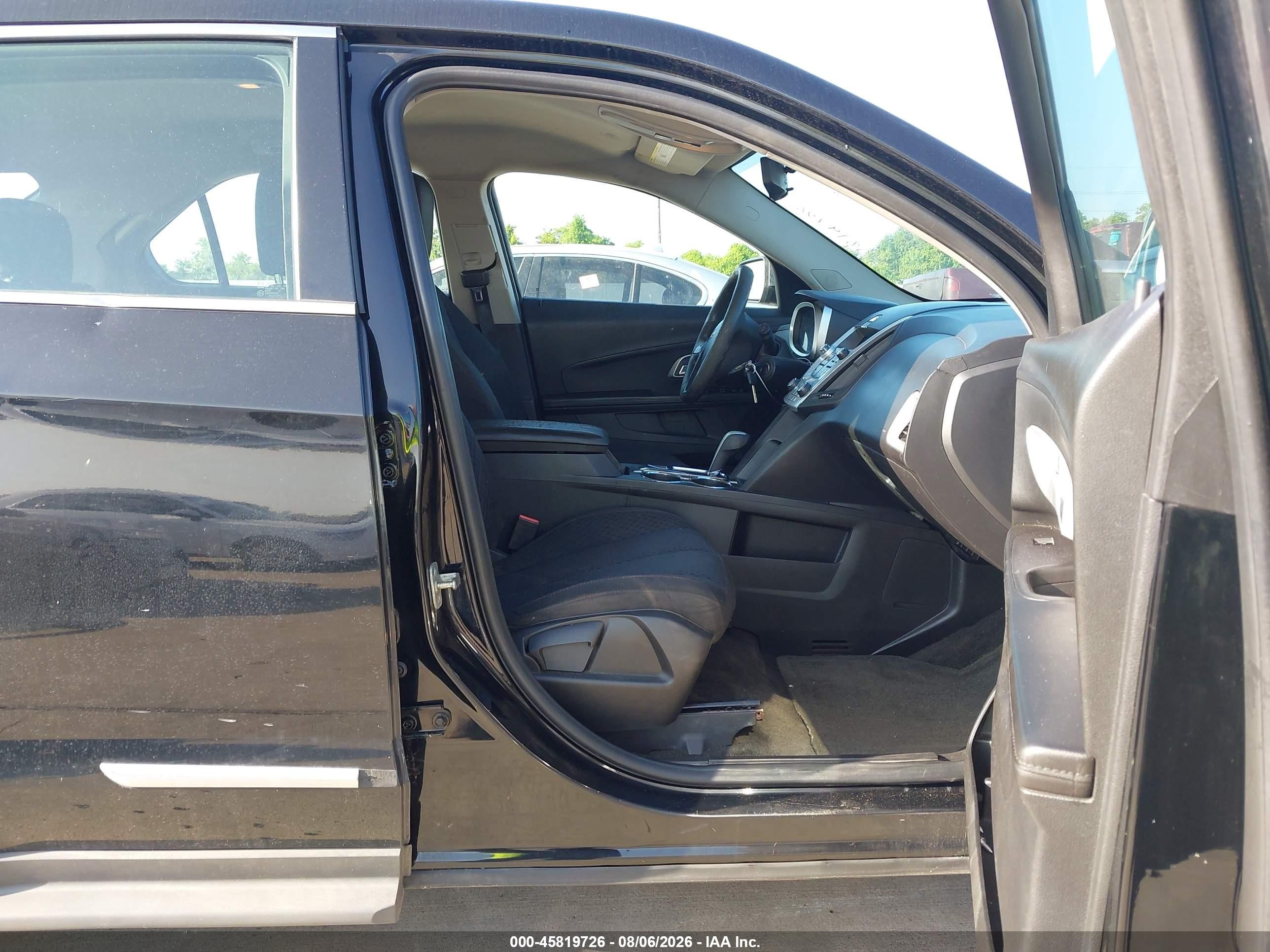 2015 Chevrolet Equinox Ls Черный vin: 2GNALAEK2F6151473