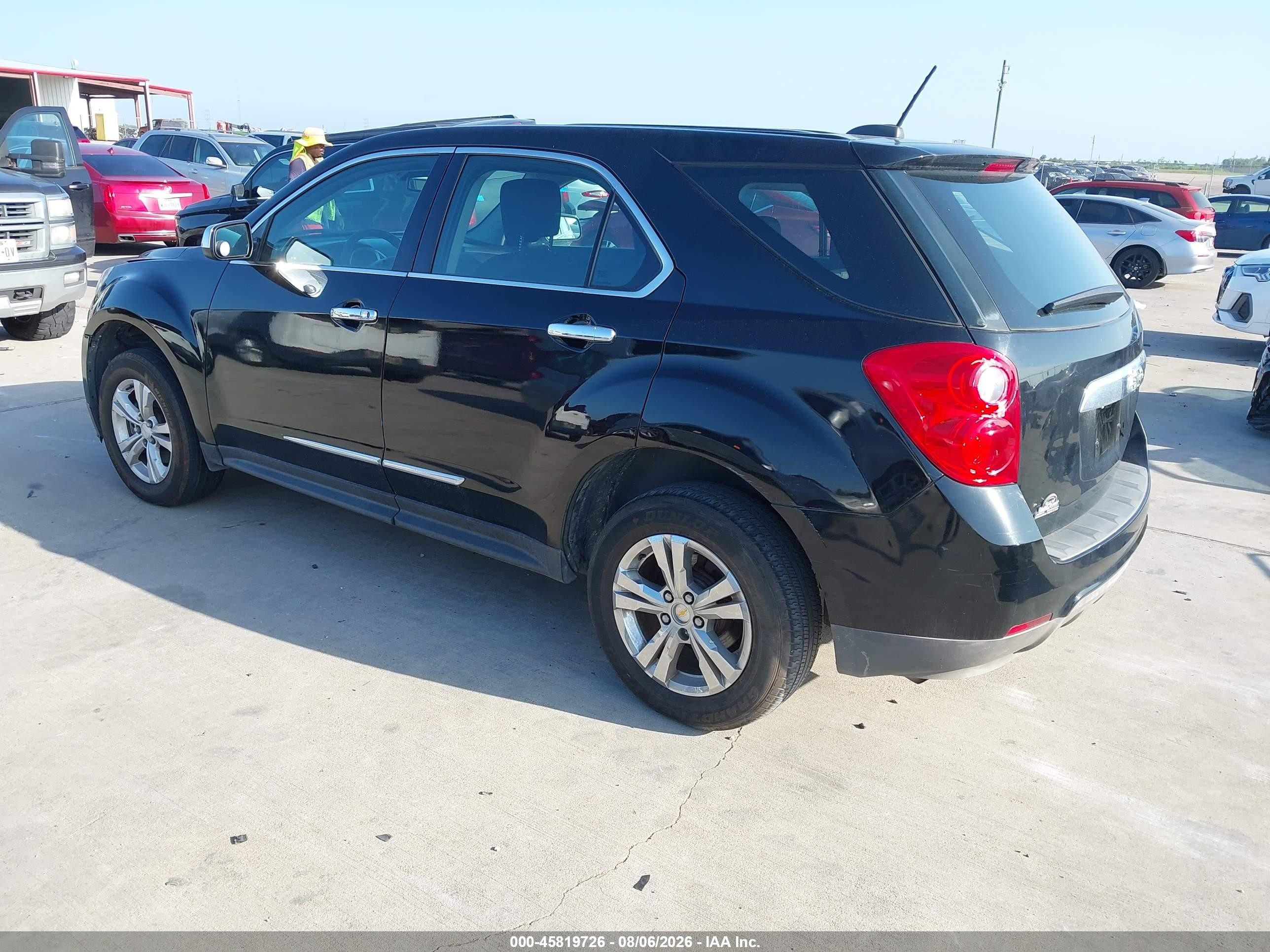 2015 Chevrolet Equinox Ls Черный vin: 2GNALAEK2F6151473