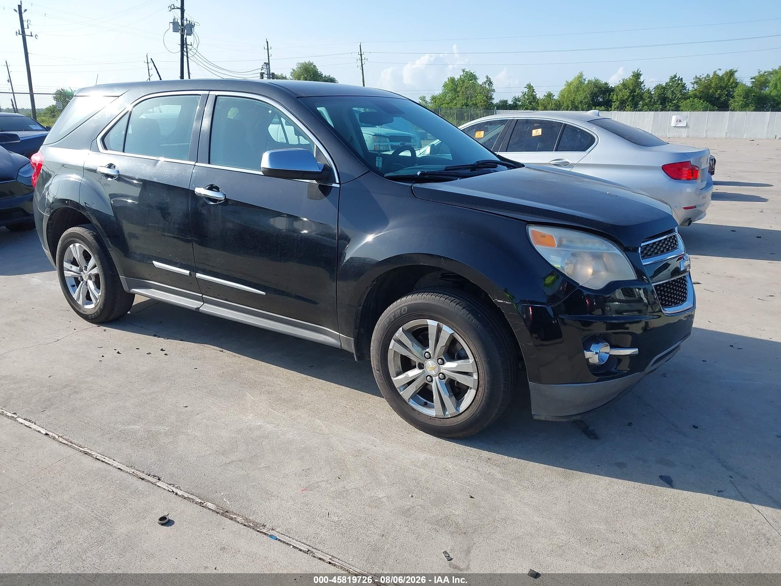2015 Chevrolet Equinox Ls Черный vin: 2GNALAEK2F6151473
