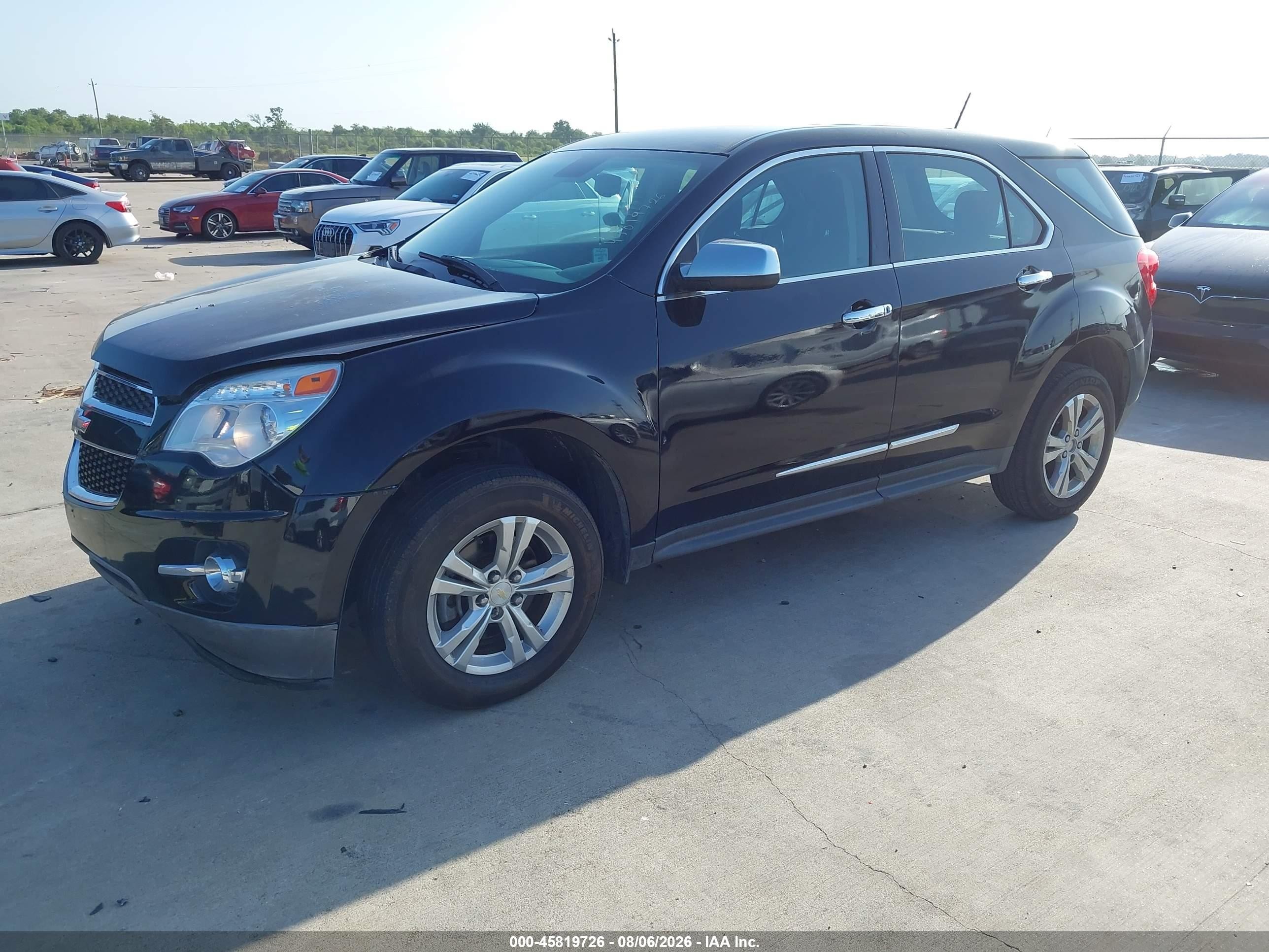 2015 Chevrolet Equinox Ls Черный vin: 2GNALAEK2F6151473