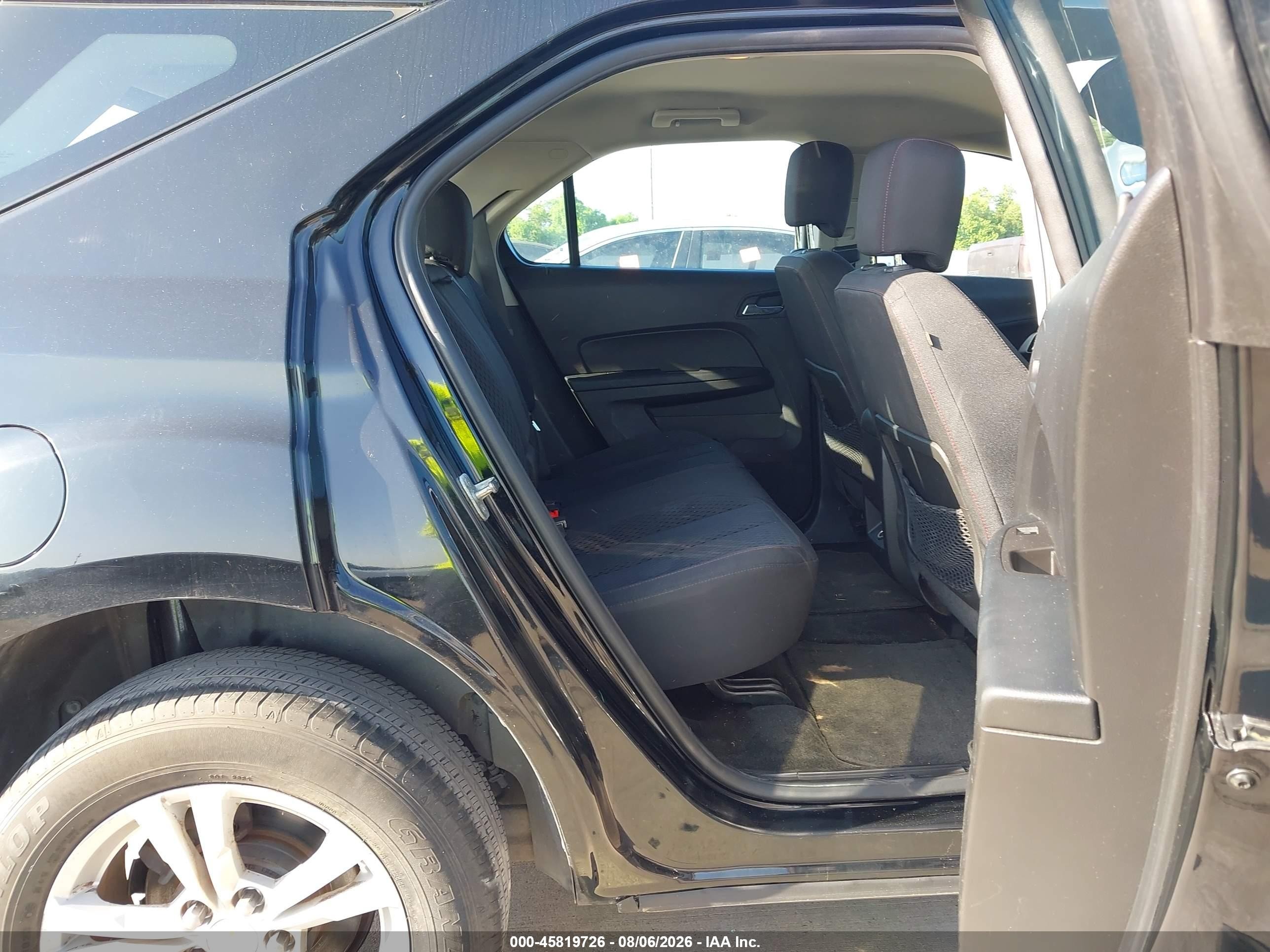 2015 Chevrolet Equinox Ls Черный vin: 2GNALAEK2F6151473
