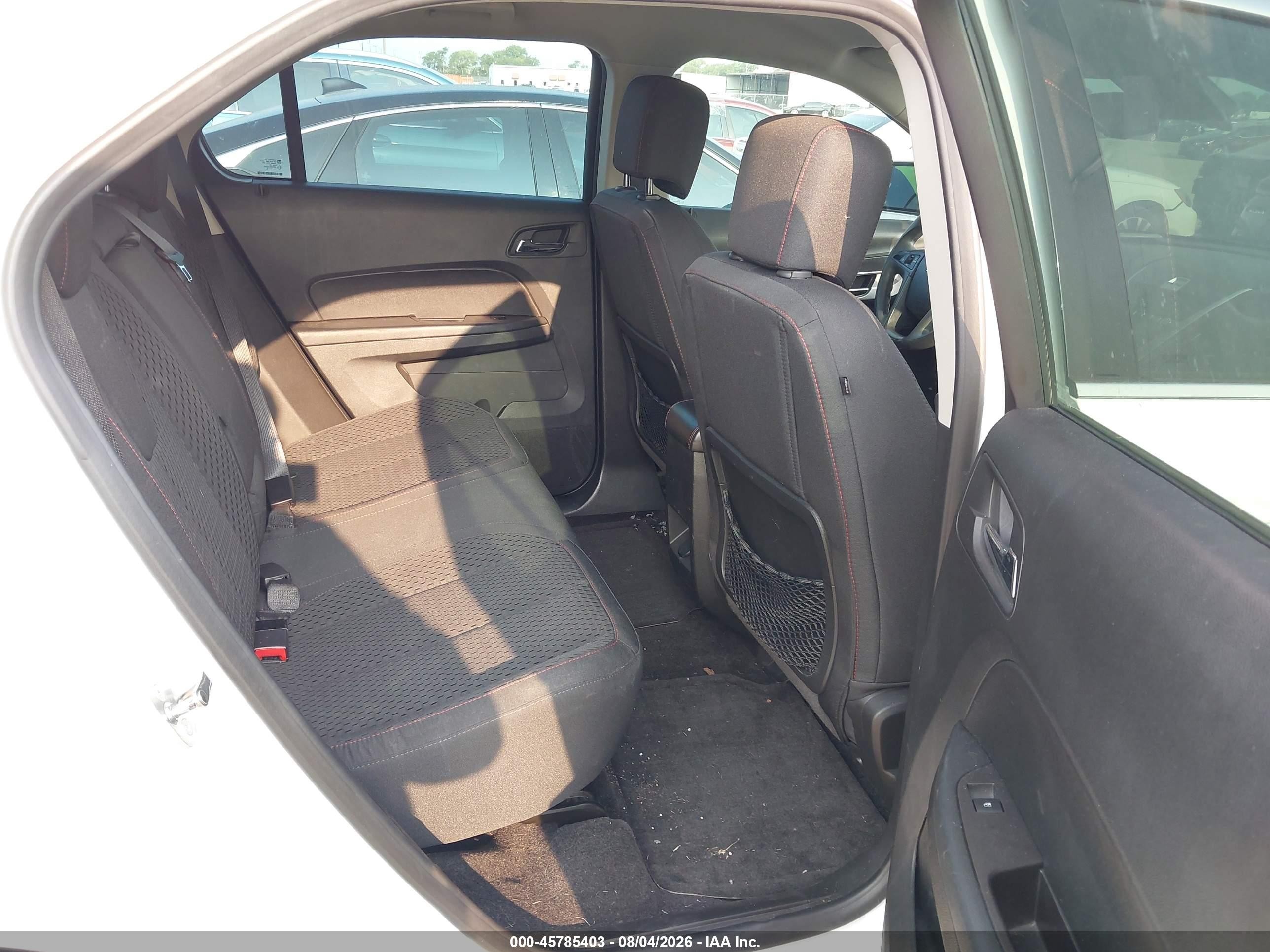 2015 Chevrolet Equinox Ls White vin: 2GNALAEK2F6435881