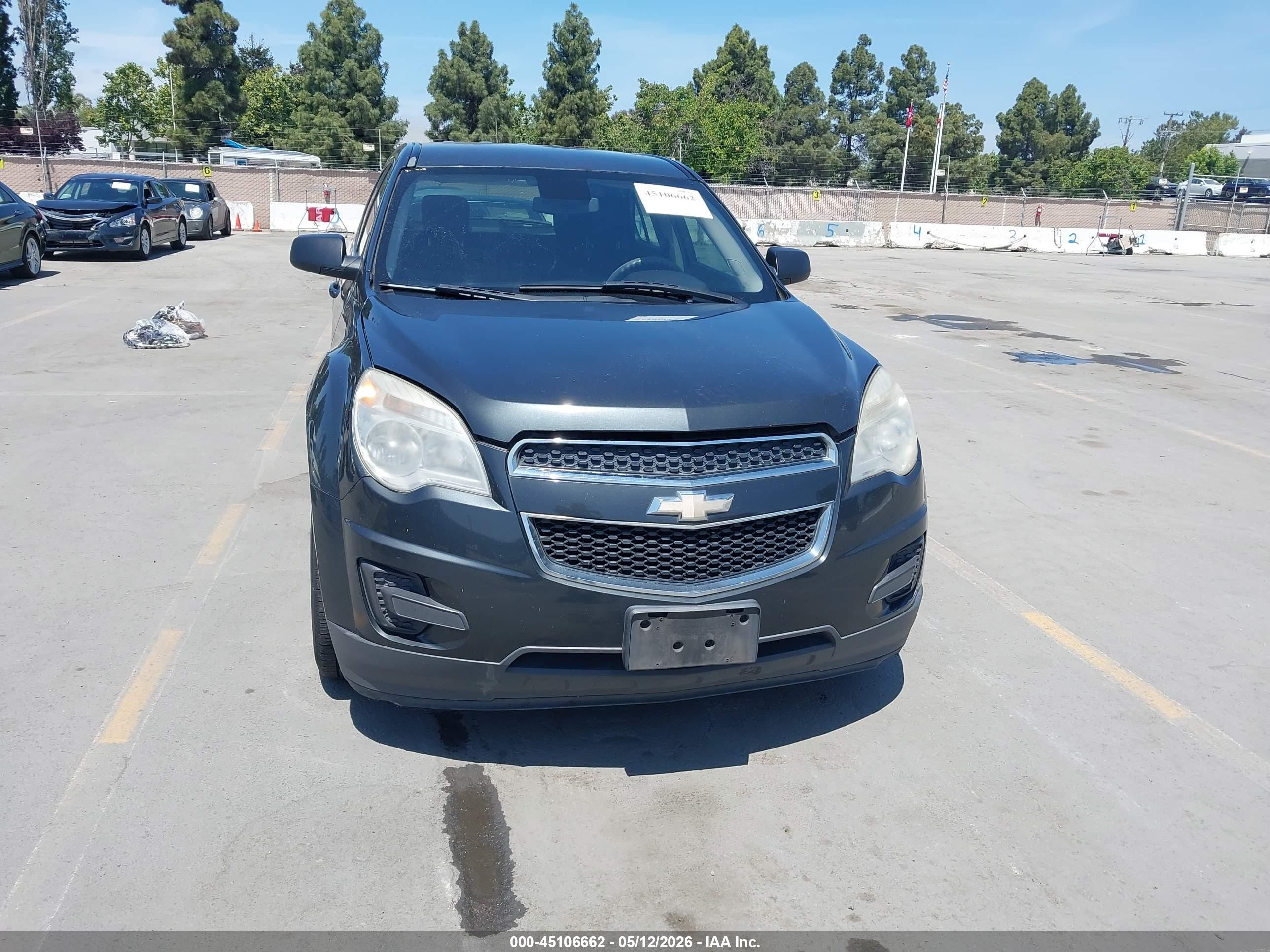 2014 Chevrolet Equinox Ls Серый vin: 2GNALAEK3E1114069