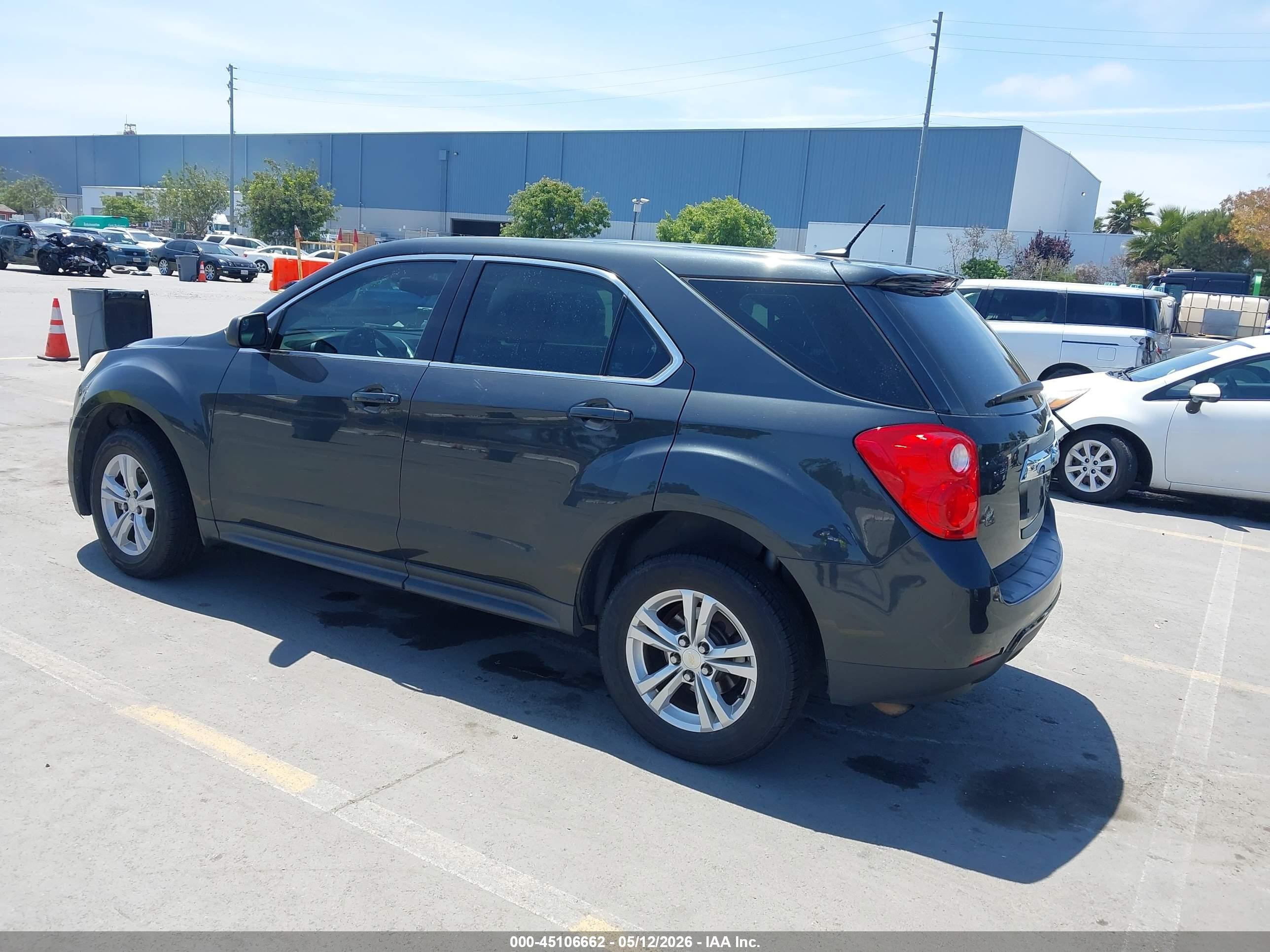 2014 Chevrolet Equinox Ls Серый vin: 2GNALAEK3E1114069