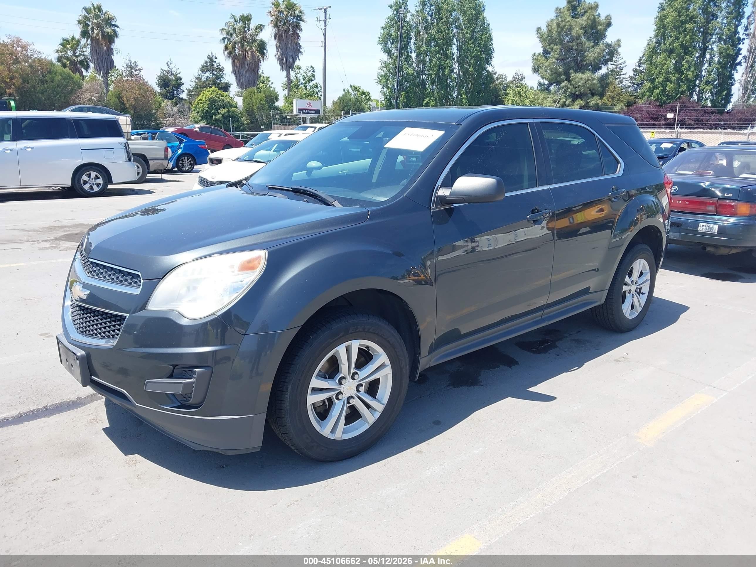 2014 Chevrolet Equinox Ls Серый vin: 2GNALAEK3E1114069