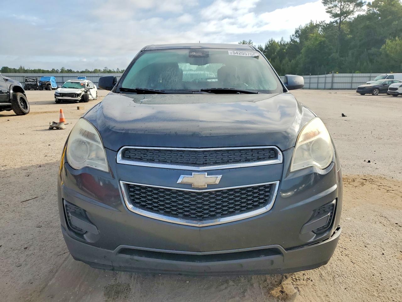 2014 Chevrolet Equinox Ls Gray vin: 2GNALAEK3E1122883
