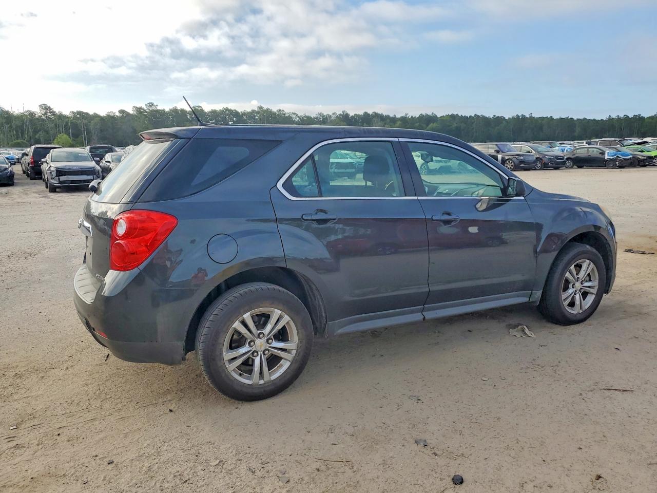 2014 Chevrolet Equinox Ls Gray vin: 2GNALAEK3E1122883