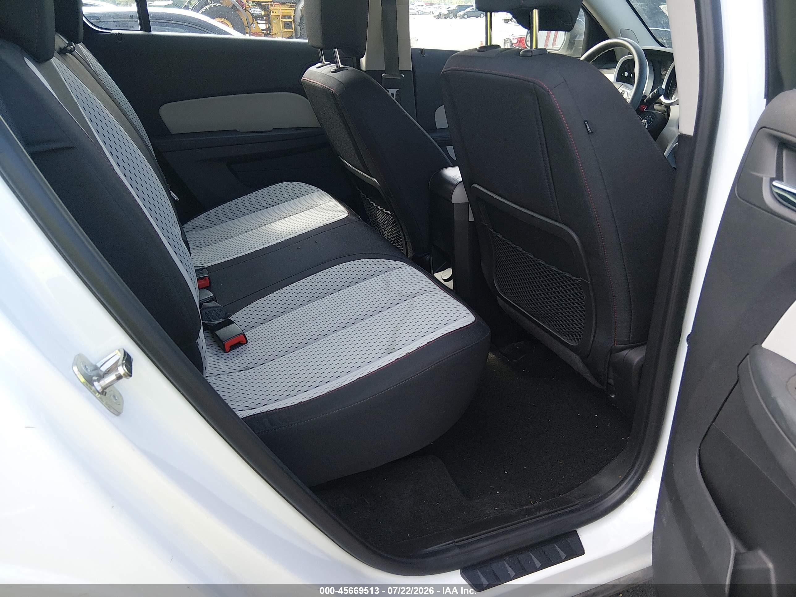 2014 Chevrolet Equinox Ls White vin: 2GNALAEK3E1144284