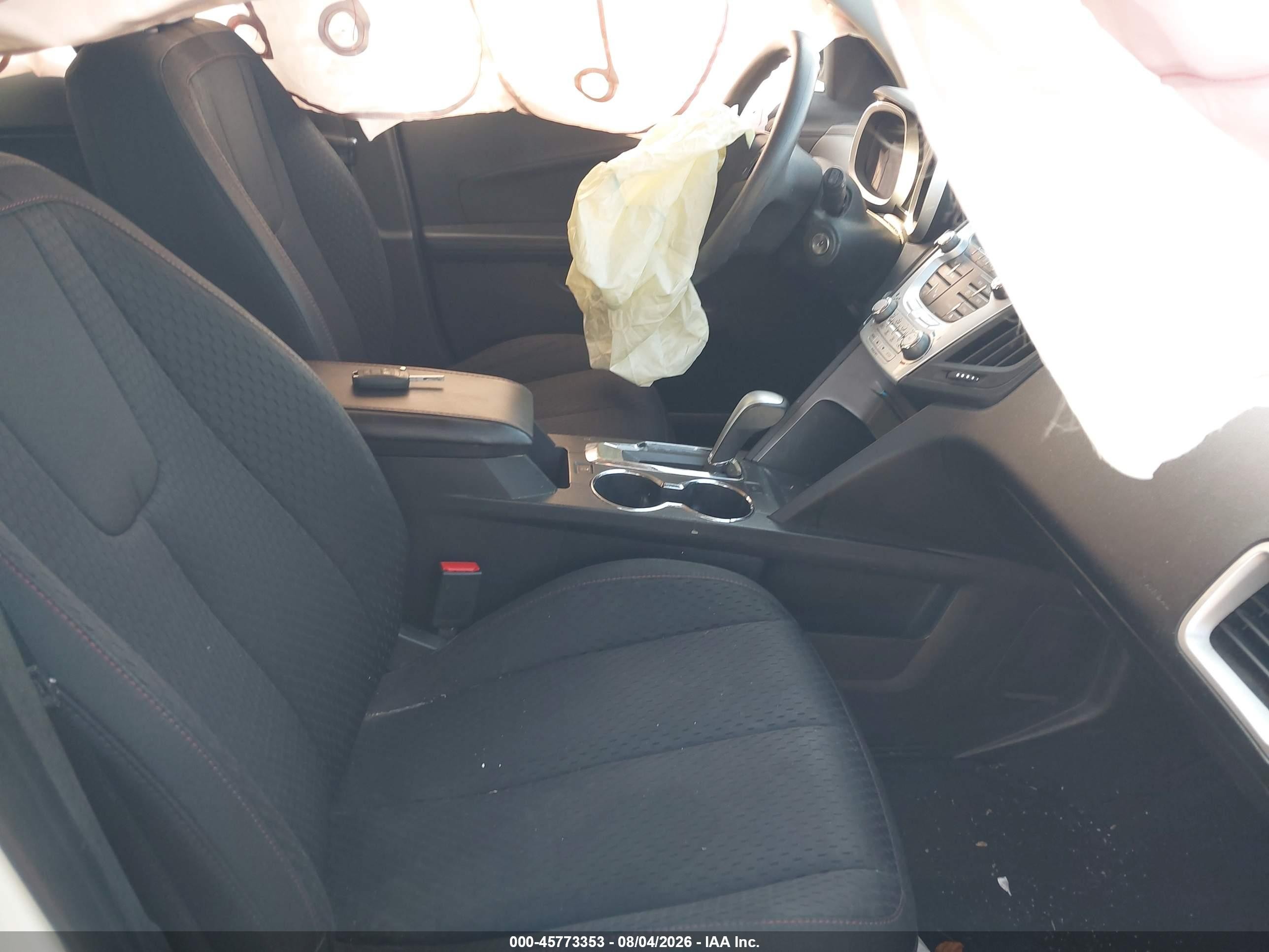 2014 Chevrolet Equinox Ls White vin: 2GNALAEK3E1155642