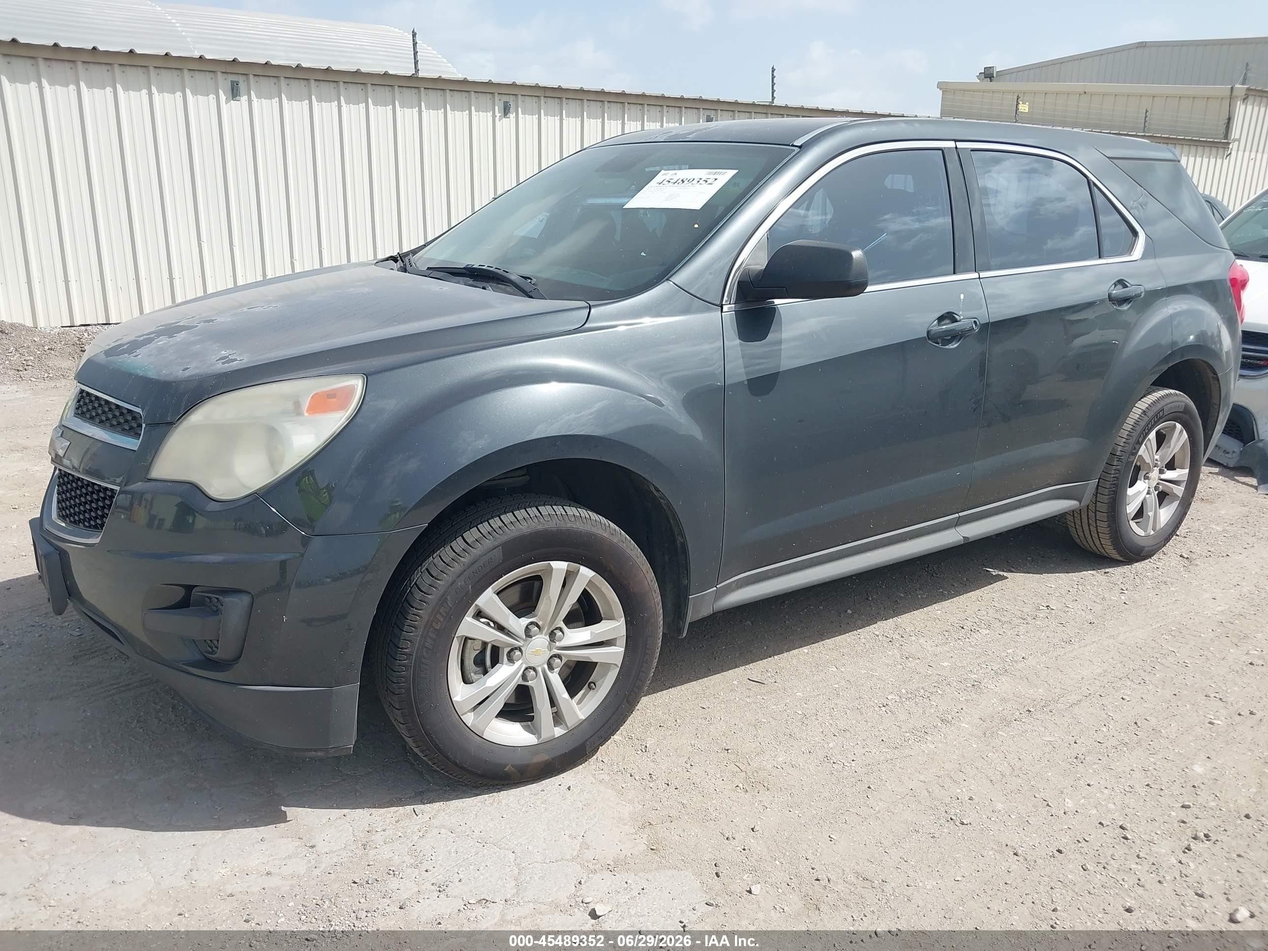 2014 Chevrolet Equinox Ls Gray vin: 2GNALAEK3E6128900