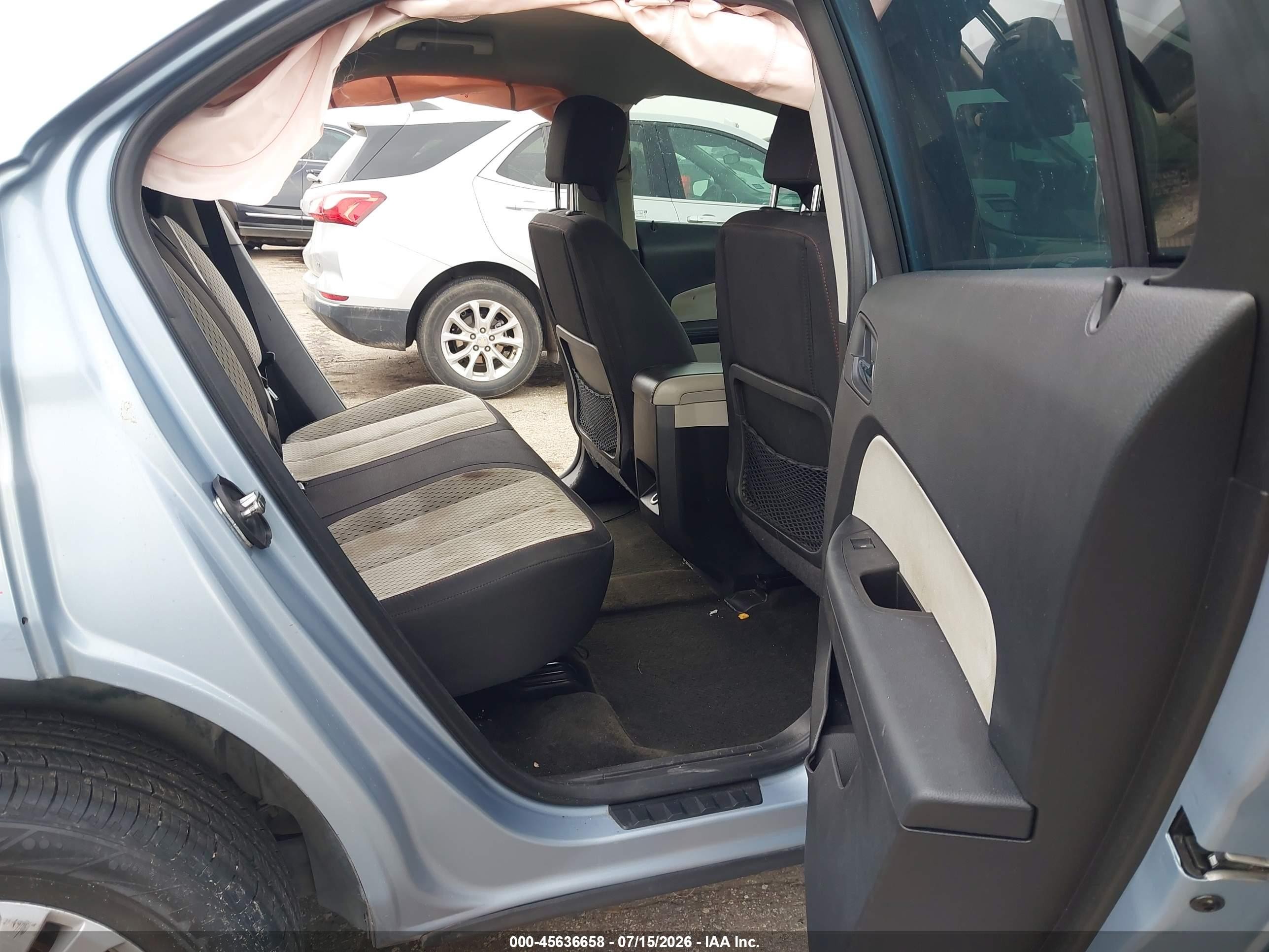 2014 Chevrolet Equinox Ls Light Blue vin: 2GNALAEK3E6152940