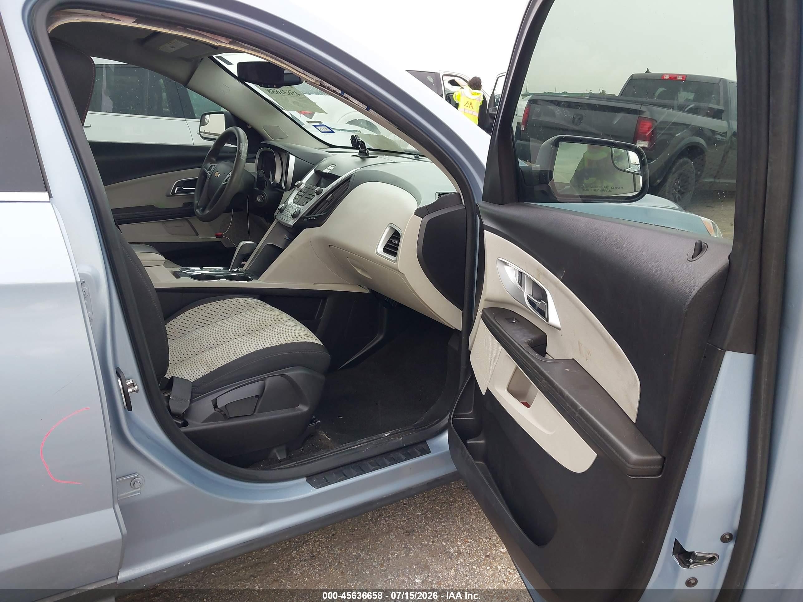 2014 Chevrolet Equinox Ls Light Blue vin: 2GNALAEK3E6152940
