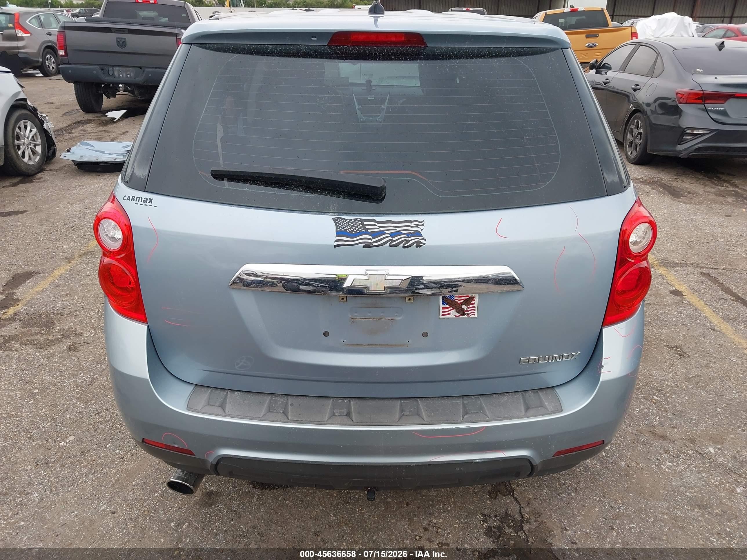 2014 Chevrolet Equinox Ls Light Blue vin: 2GNALAEK3E6152940