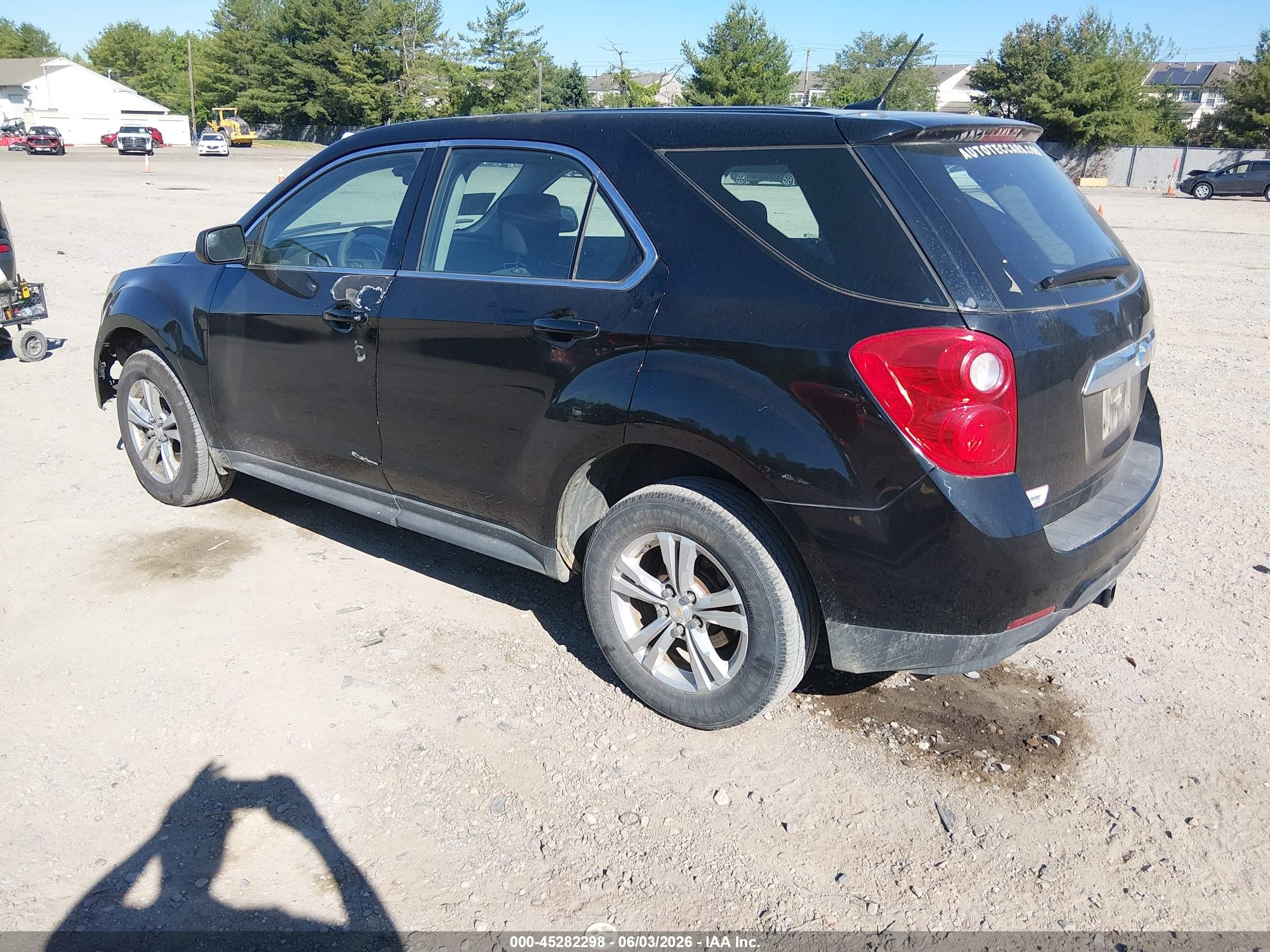 2014 Chevrolet Equinox Ls Черный vin: 2GNALAEK3E6162108