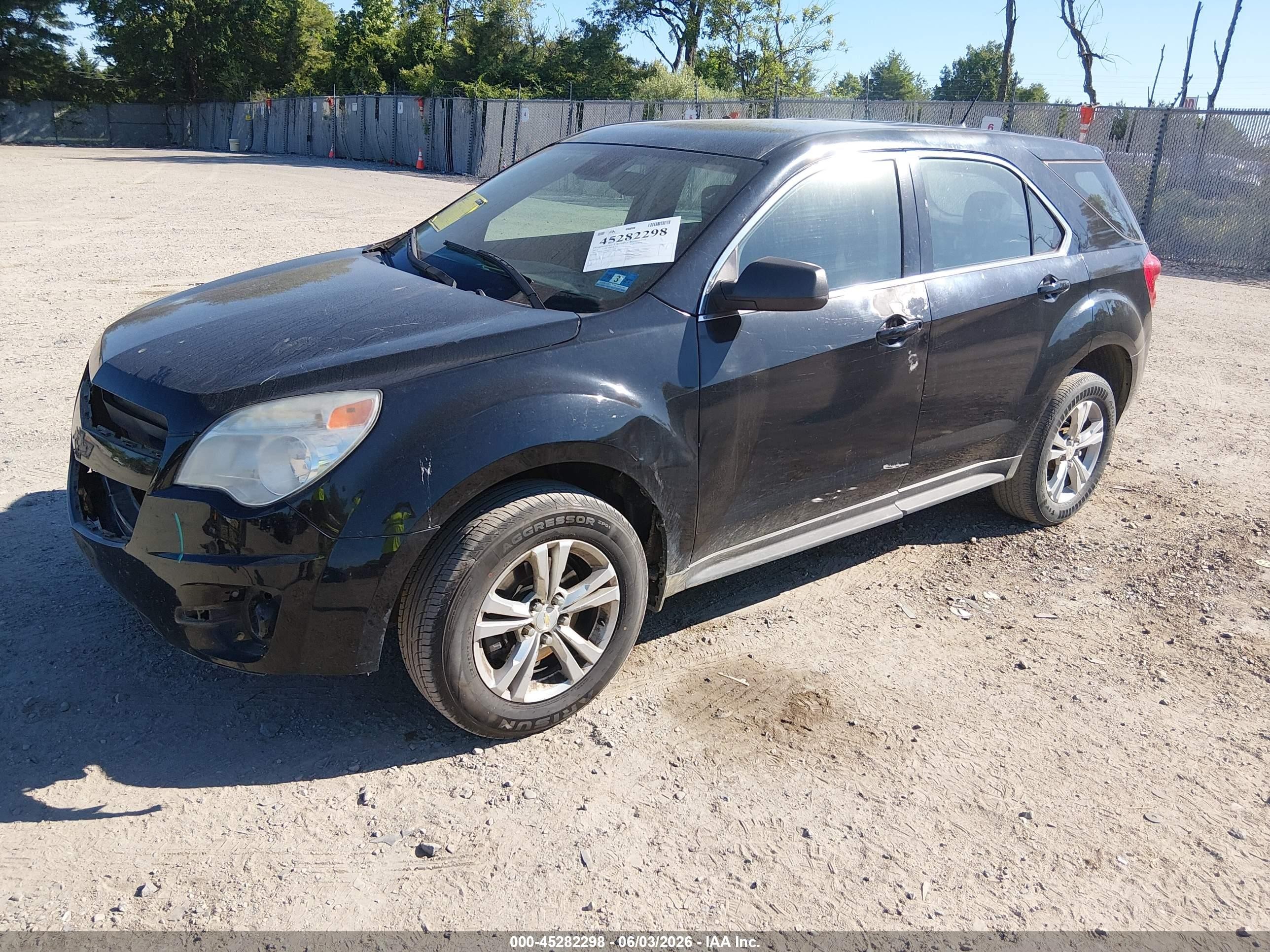 2014 Chevrolet Equinox Ls Черный vin: 2GNALAEK3E6162108