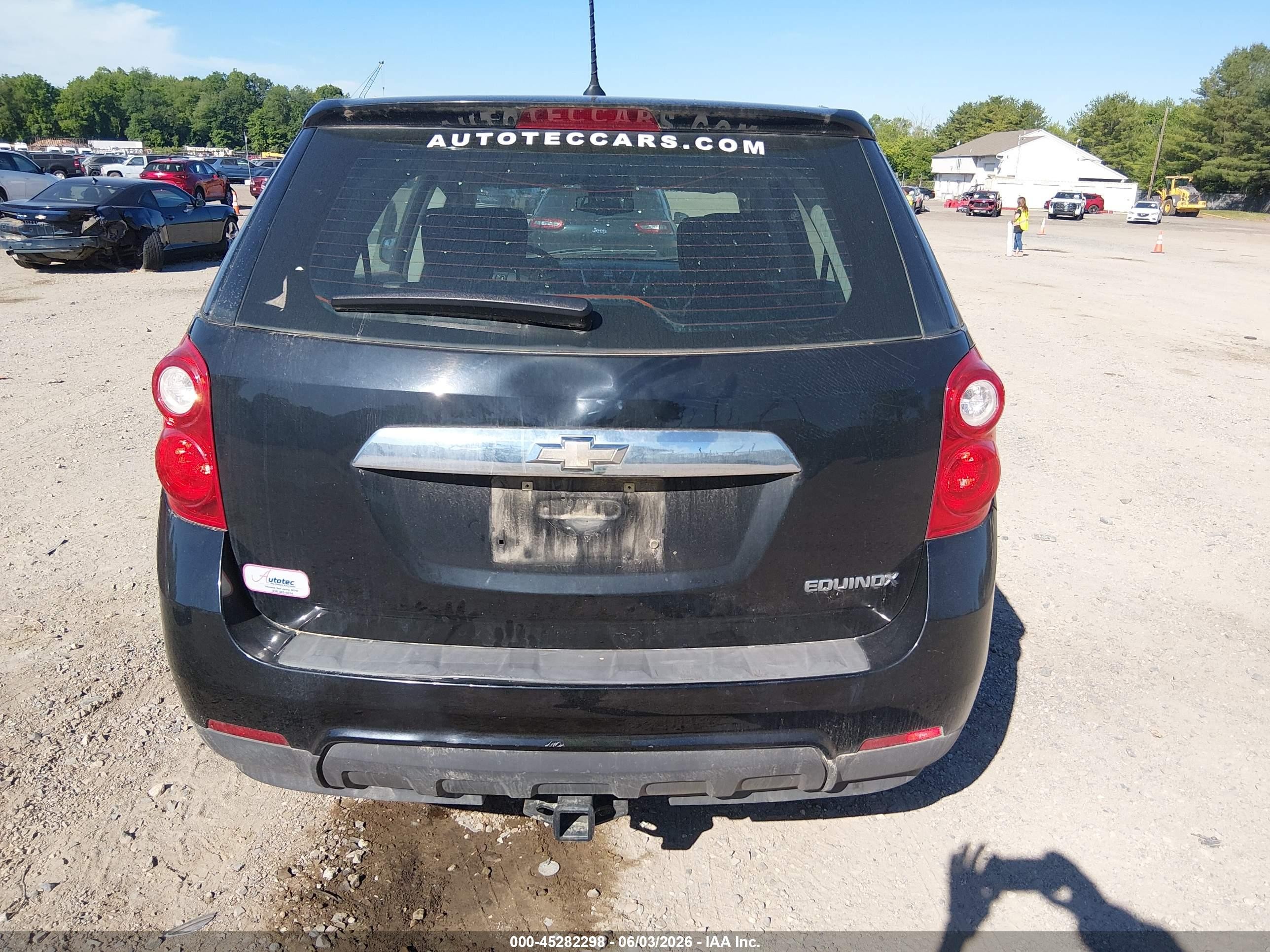 2014 Chevrolet Equinox Ls Черный vin: 2GNALAEK3E6162108