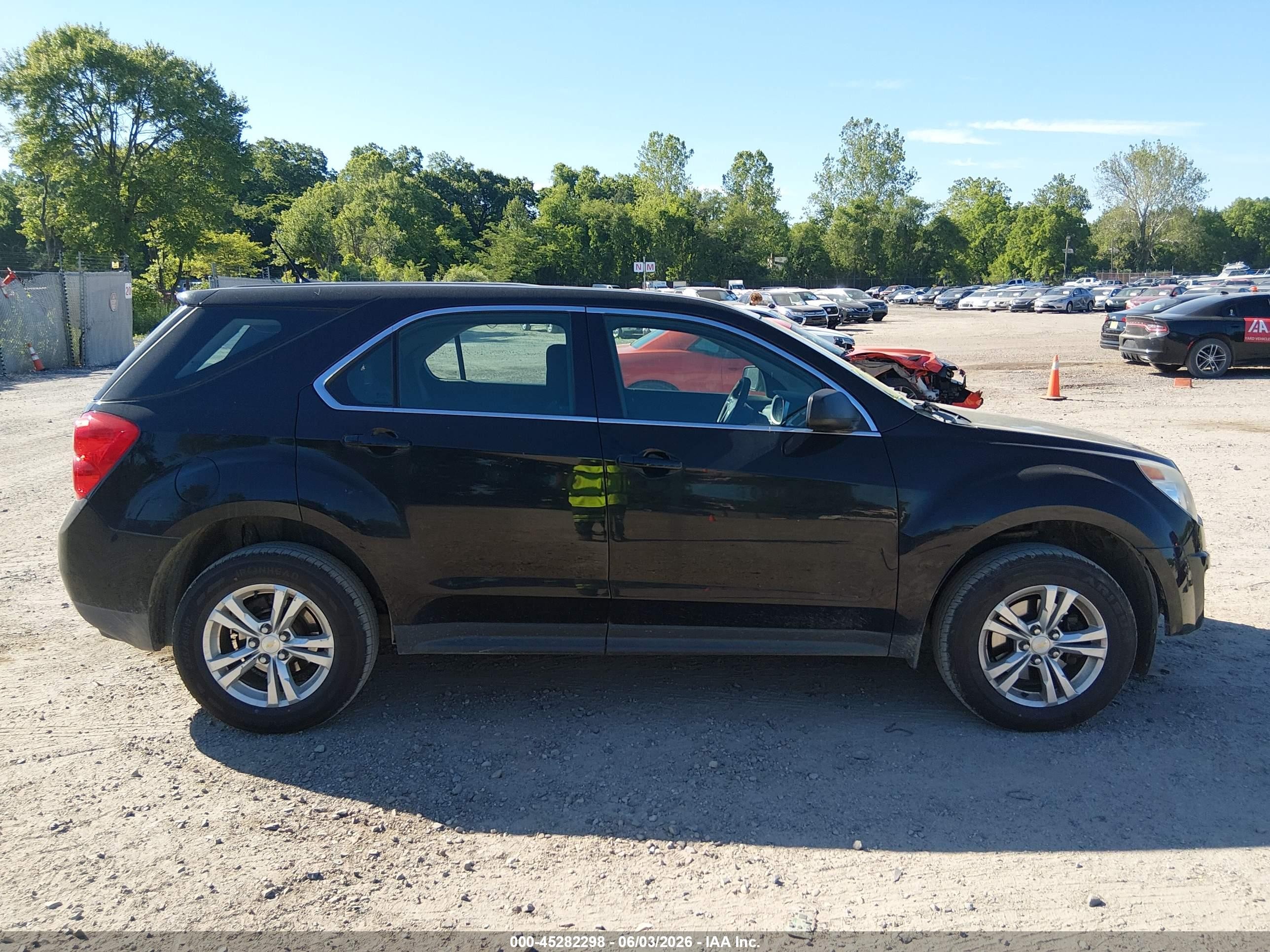 2014 Chevrolet Equinox Ls Черный vin: 2GNALAEK3E6162108