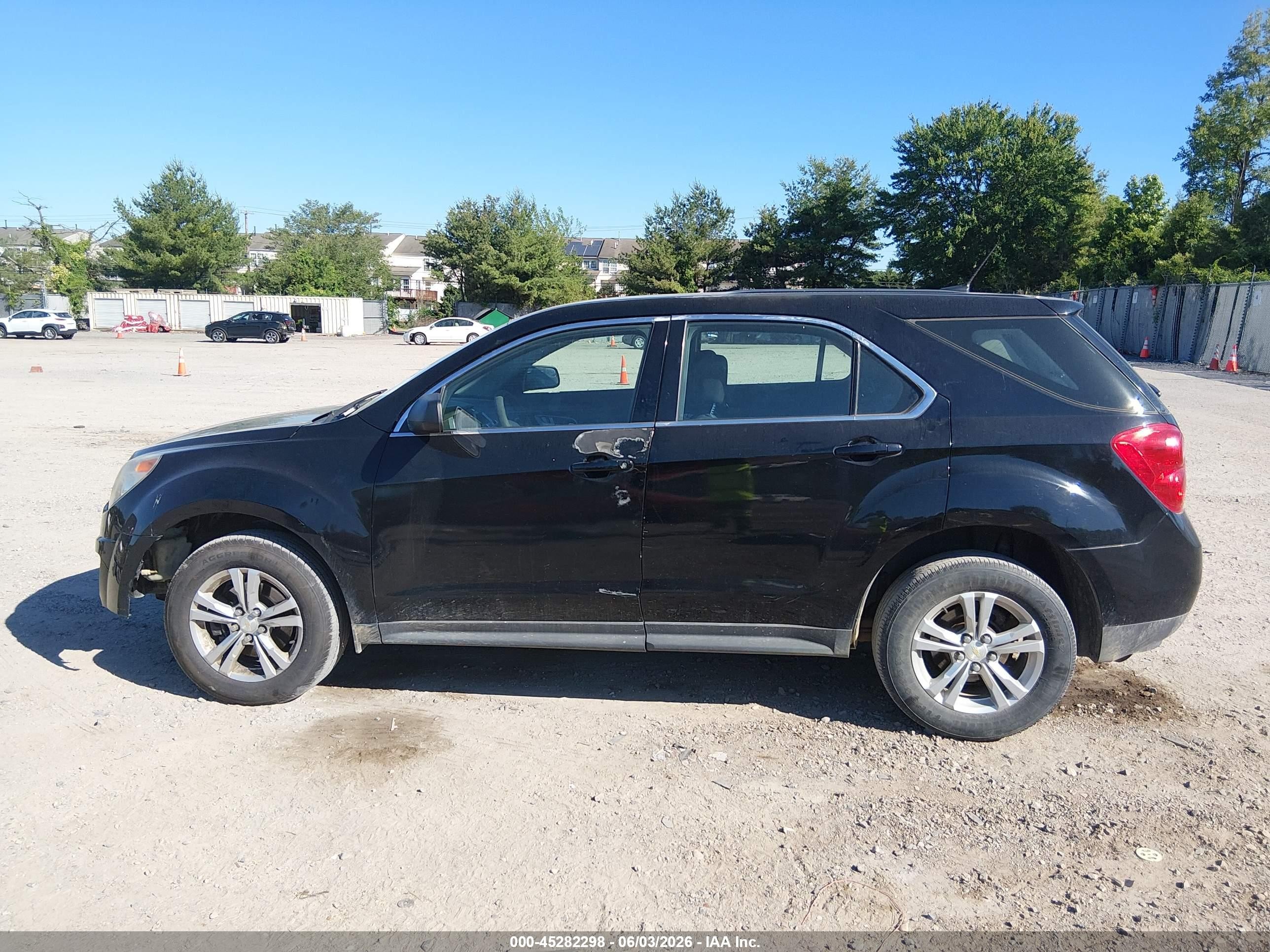 2014 Chevrolet Equinox Ls Черный vin: 2GNALAEK3E6162108