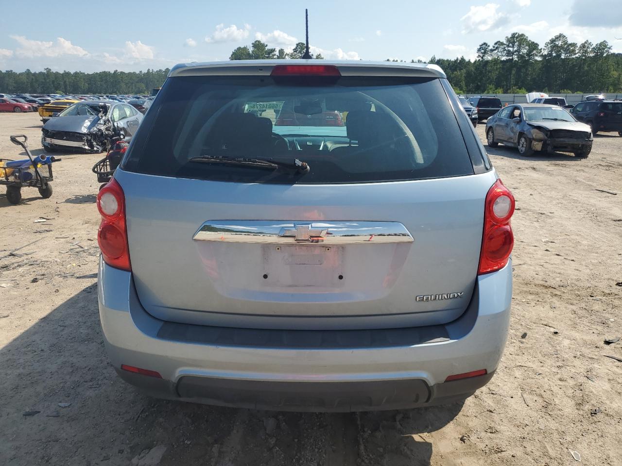 2014 Chevrolet Equinox Ls Silver vin: 2GNALAEK3E6178292