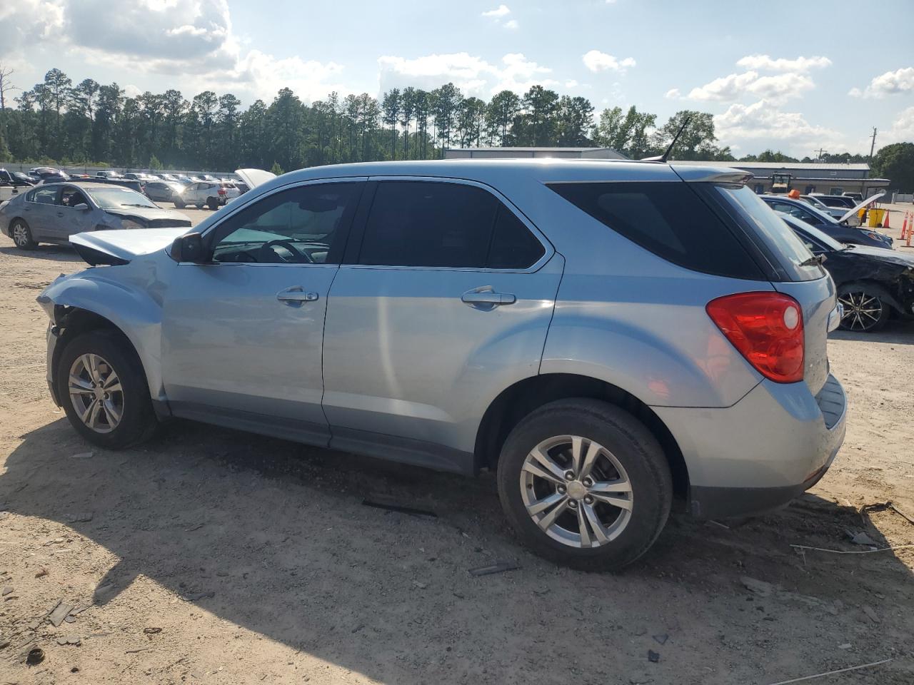 2014 Chevrolet Equinox Ls Silver vin: 2GNALAEK3E6178292