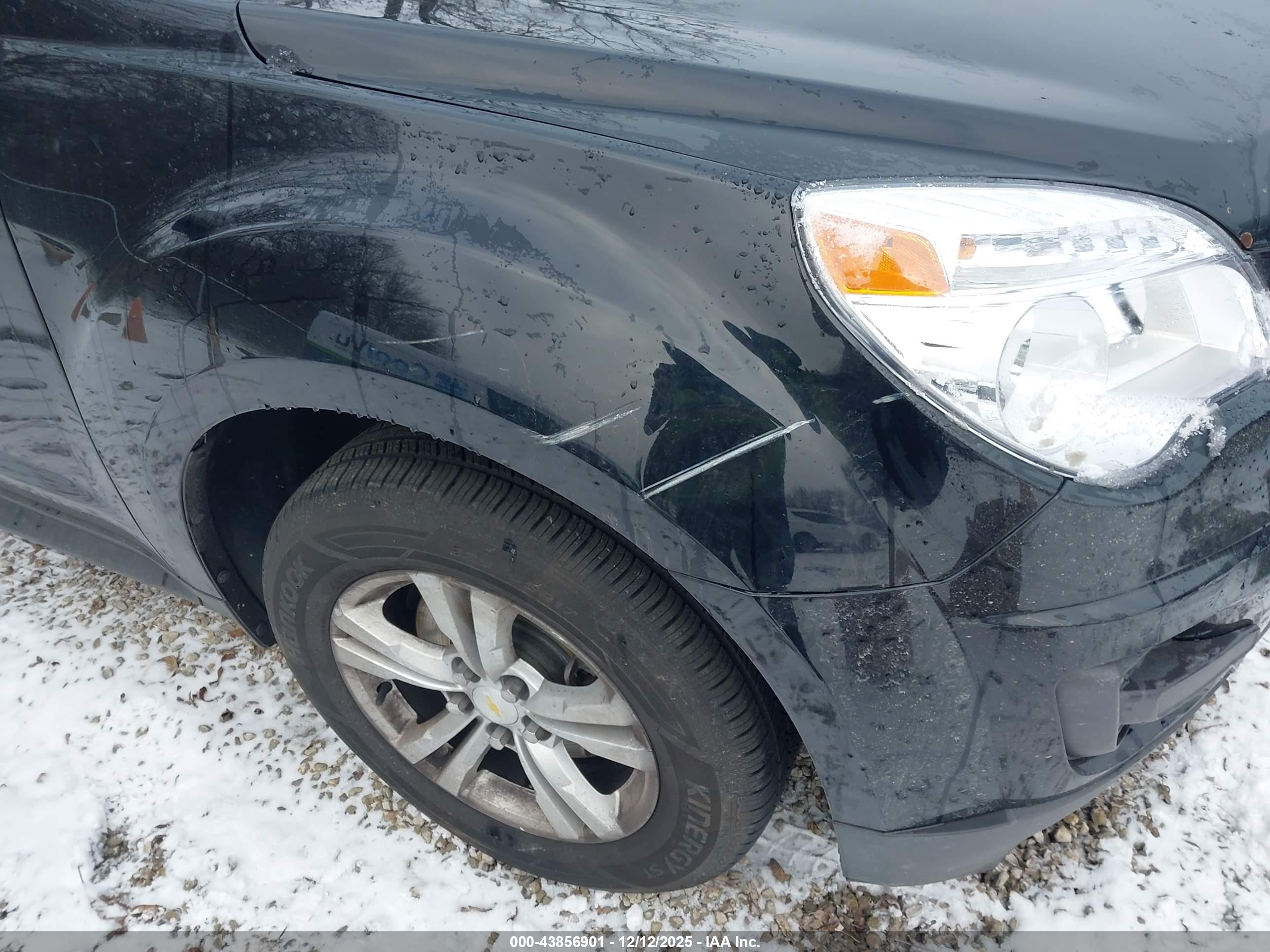 2014 Chevrolet Equinox Ls Black vin: 2GNALAEK3E6182794