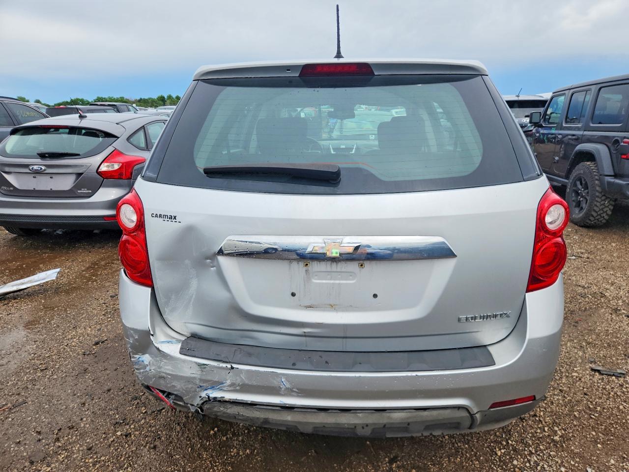 2014 Chevrolet Equinox Ls Серебряный vin: 2GNALAEK3E6183993