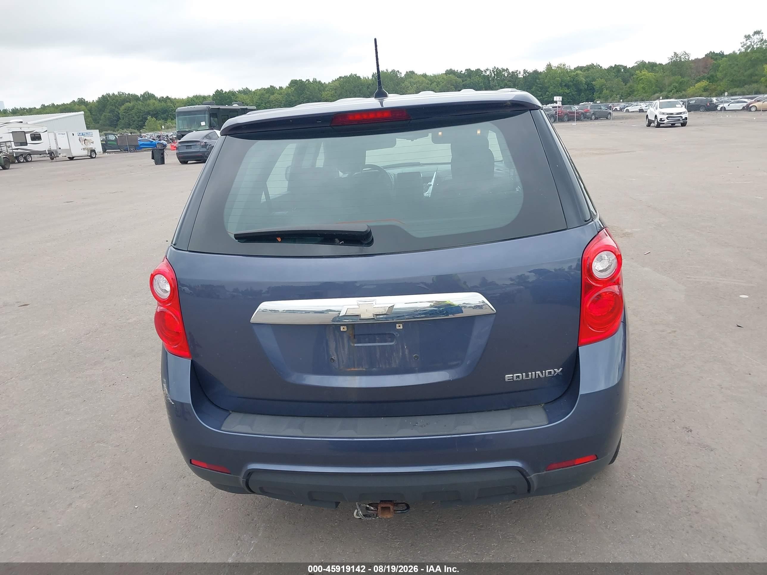 2014 Chevrolet Equinox Ls Blue vin: 2GNALAEK3E6206642
