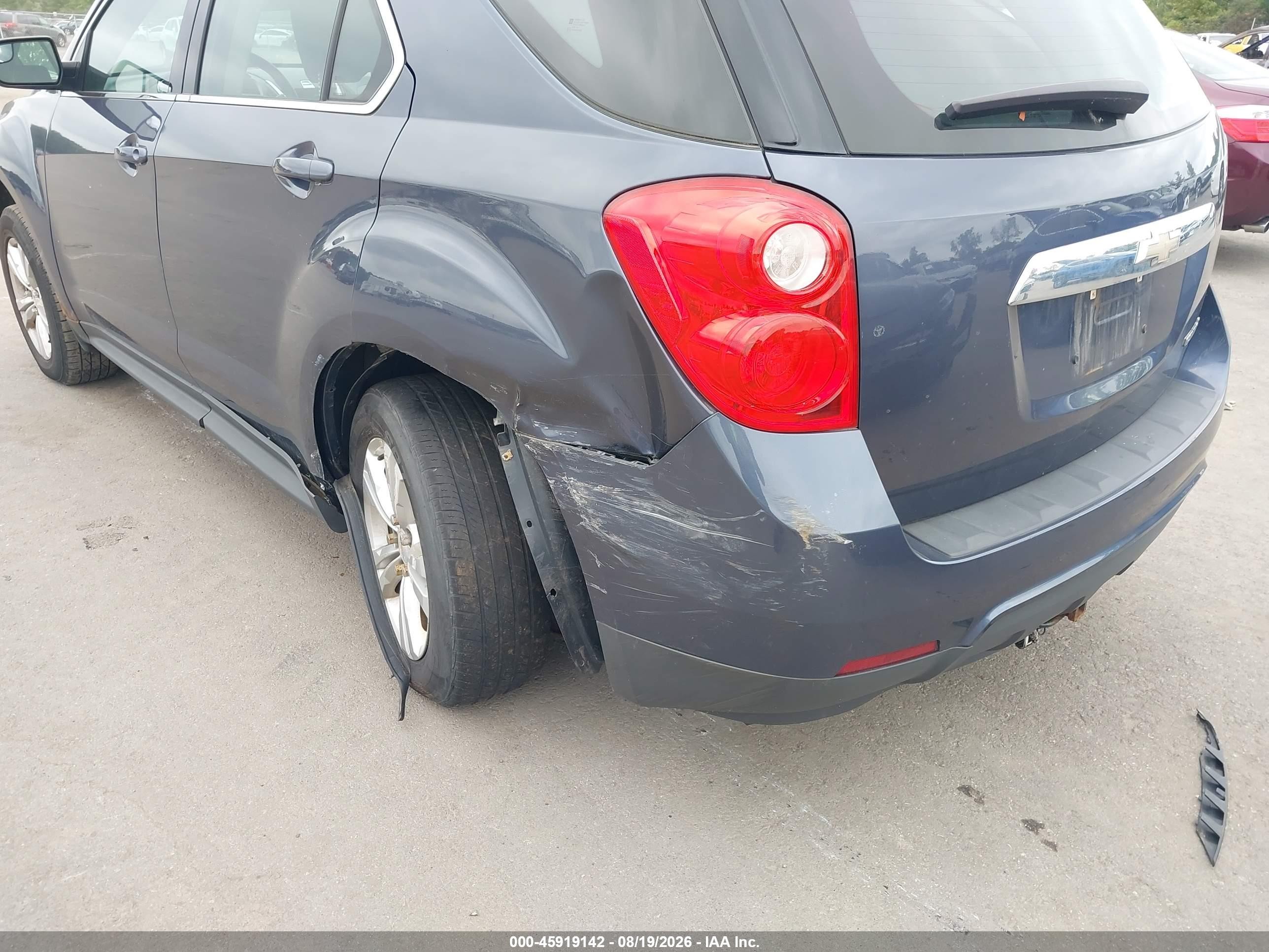 2014 Chevrolet Equinox Ls Blue vin: 2GNALAEK3E6206642