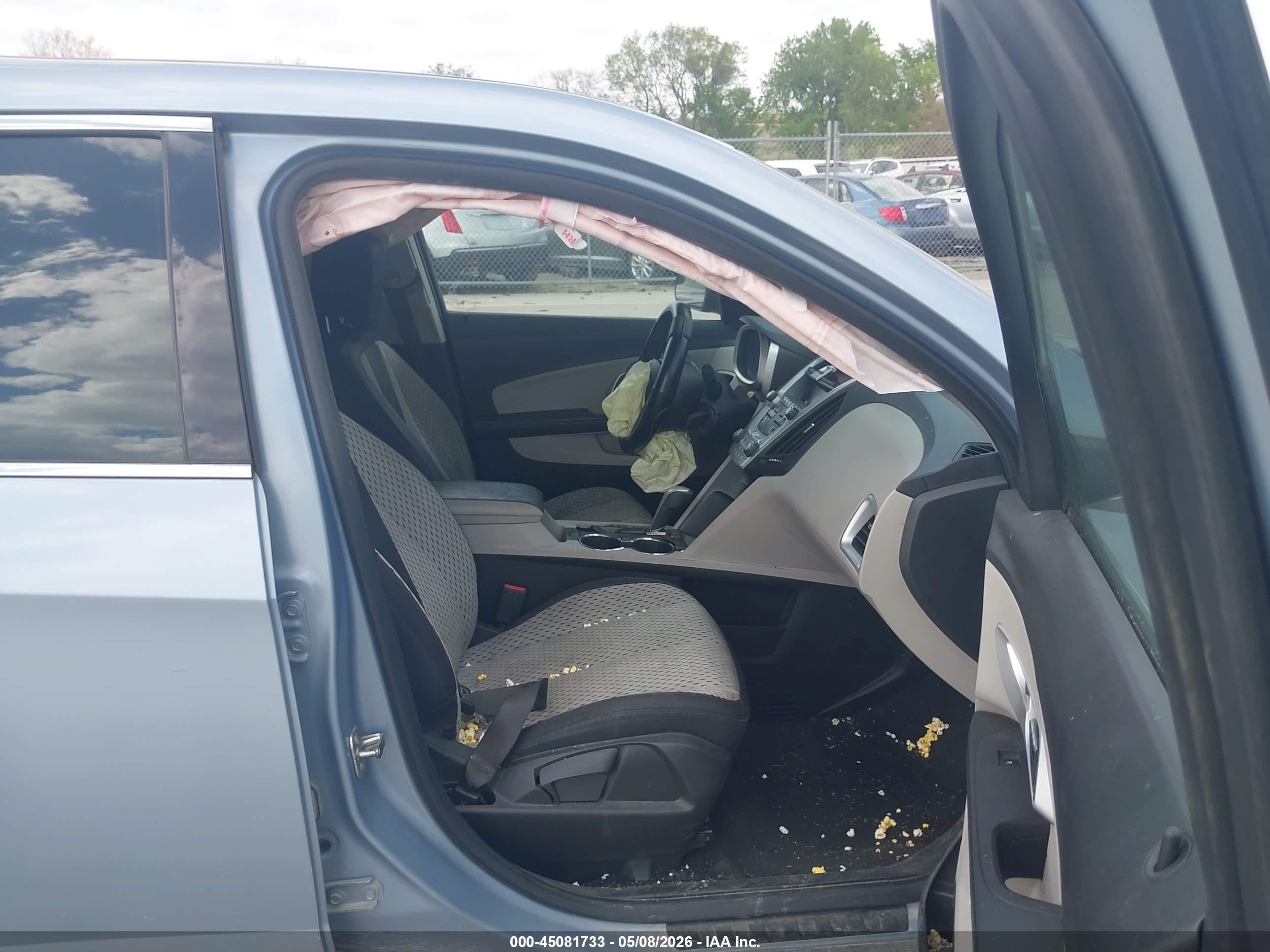 2014 Chevrolet Equinox Ls Blue vin: 2GNALAEK3E6223361