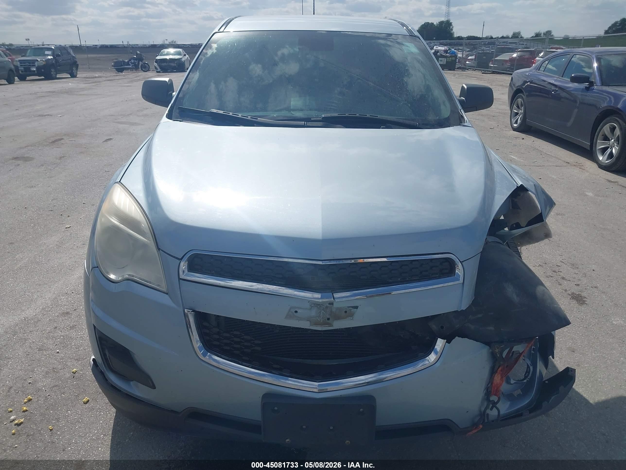 2014 Chevrolet Equinox Ls Blue vin: 2GNALAEK3E6223361