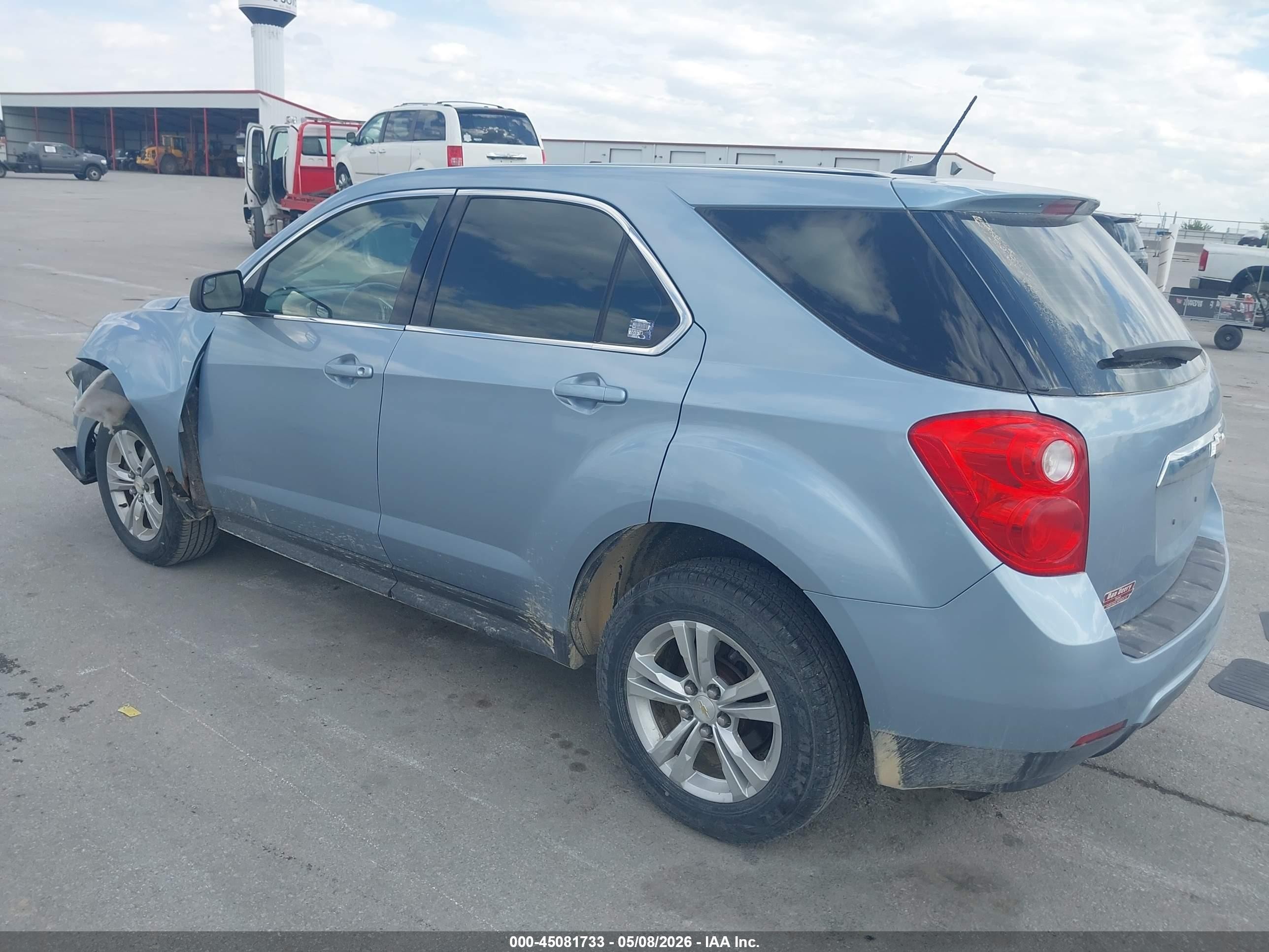 2014 Chevrolet Equinox Ls Blue vin: 2GNALAEK3E6223361