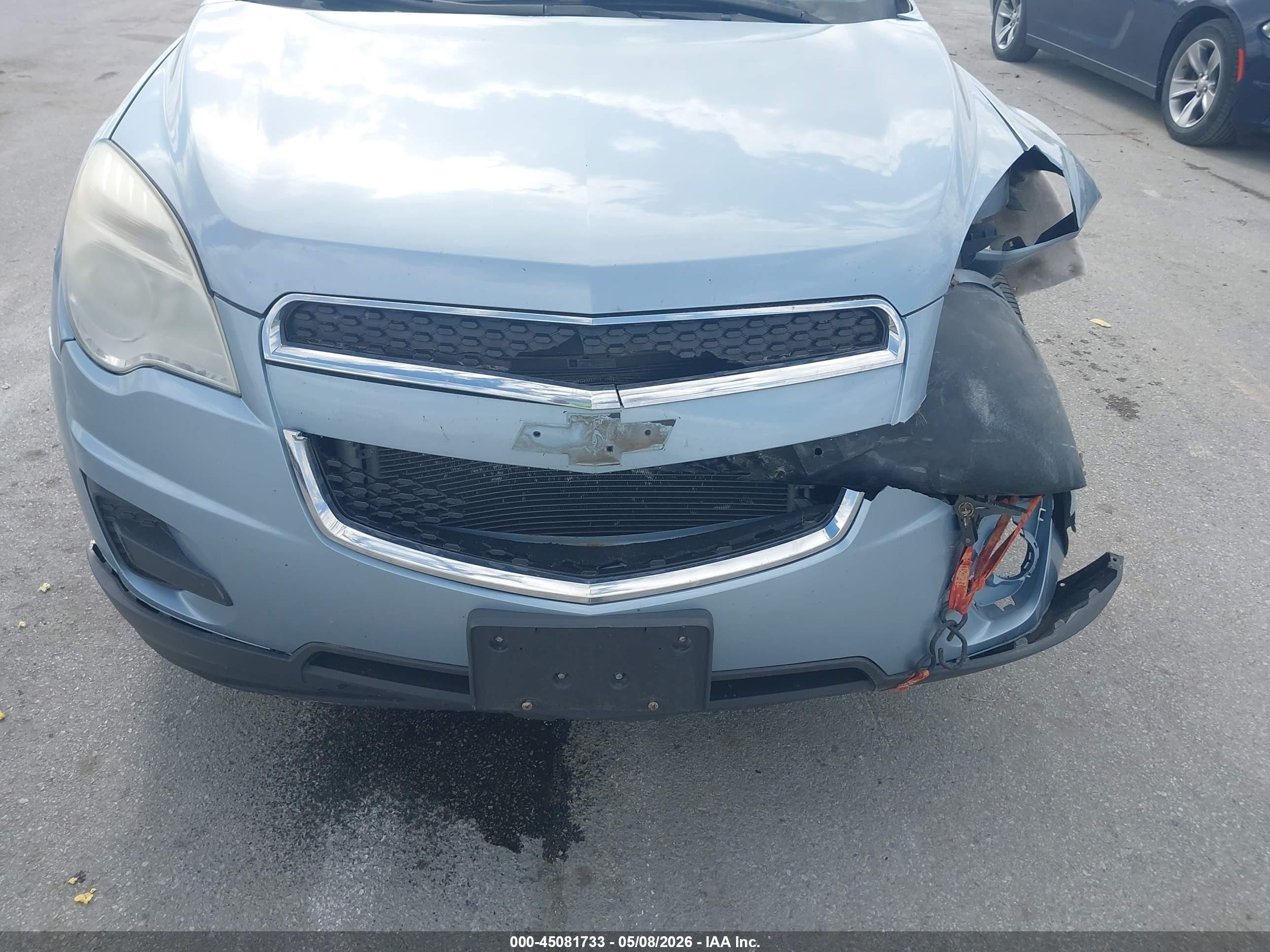 2014 Chevrolet Equinox Ls Blue vin: 2GNALAEK3E6223361