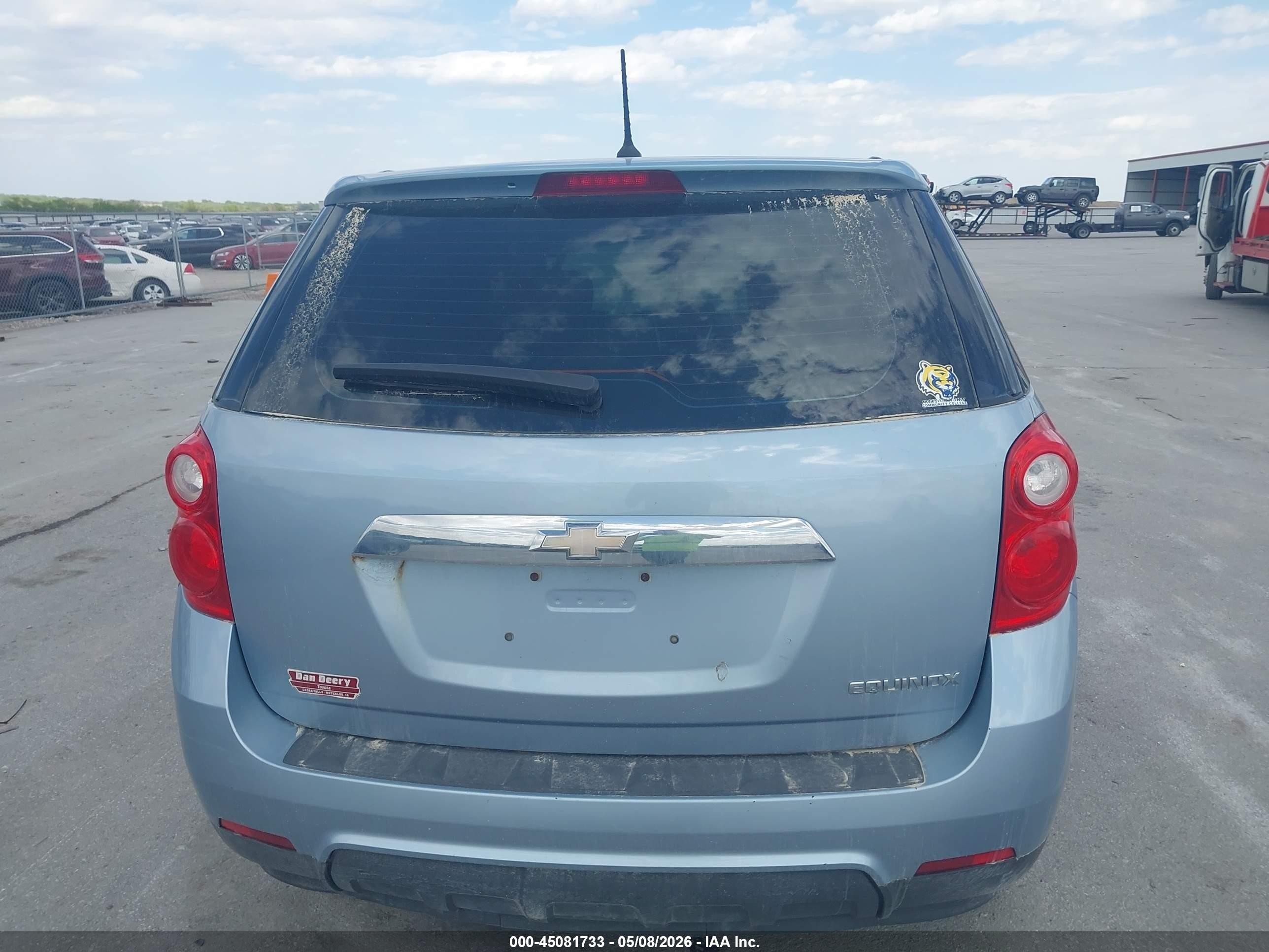 2014 Chevrolet Equinox Ls Blue vin: 2GNALAEK3E6223361
