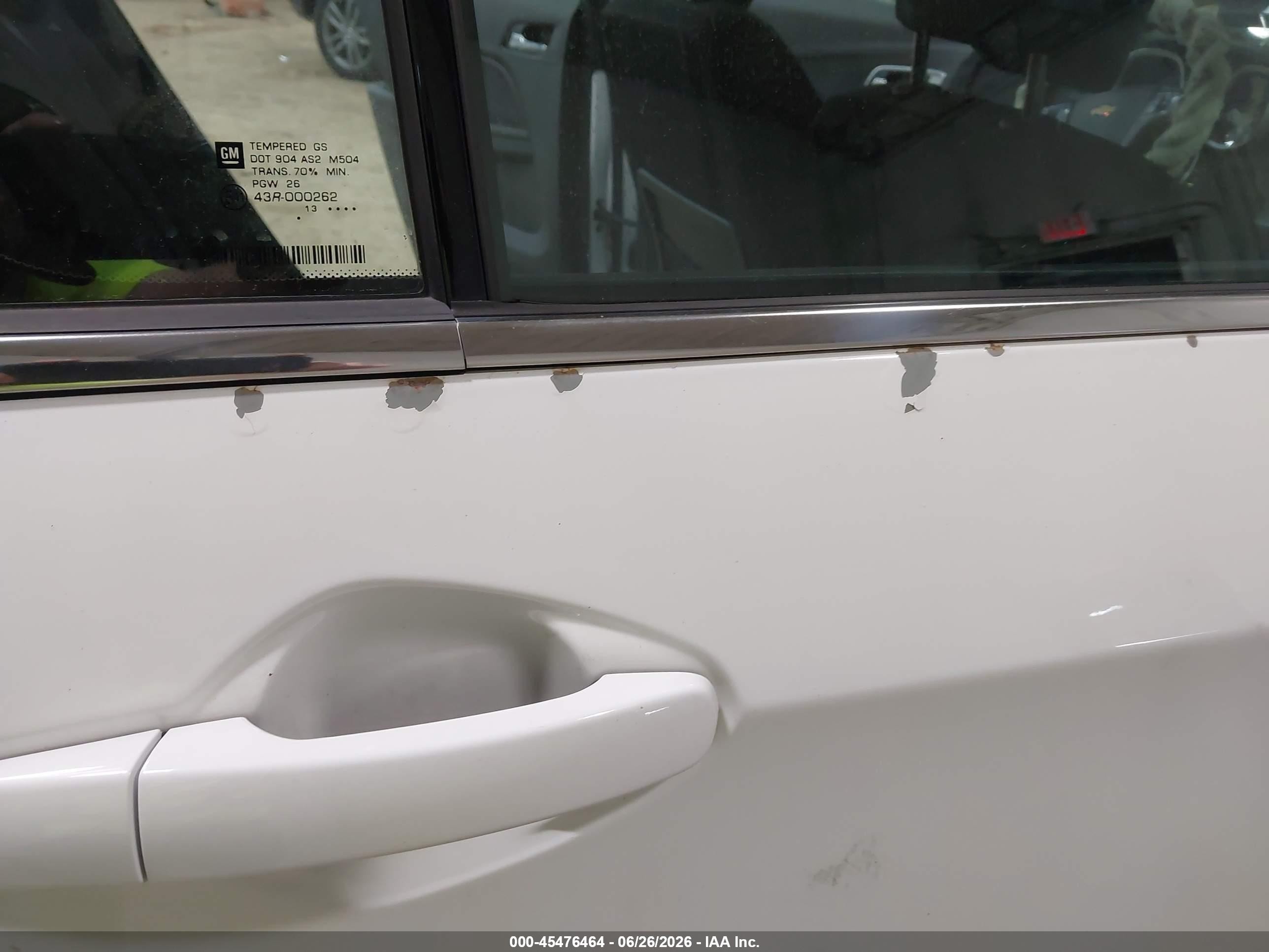 2014 Chevrolet Equinox Ls White vin: 2GNALAEK3E6238734