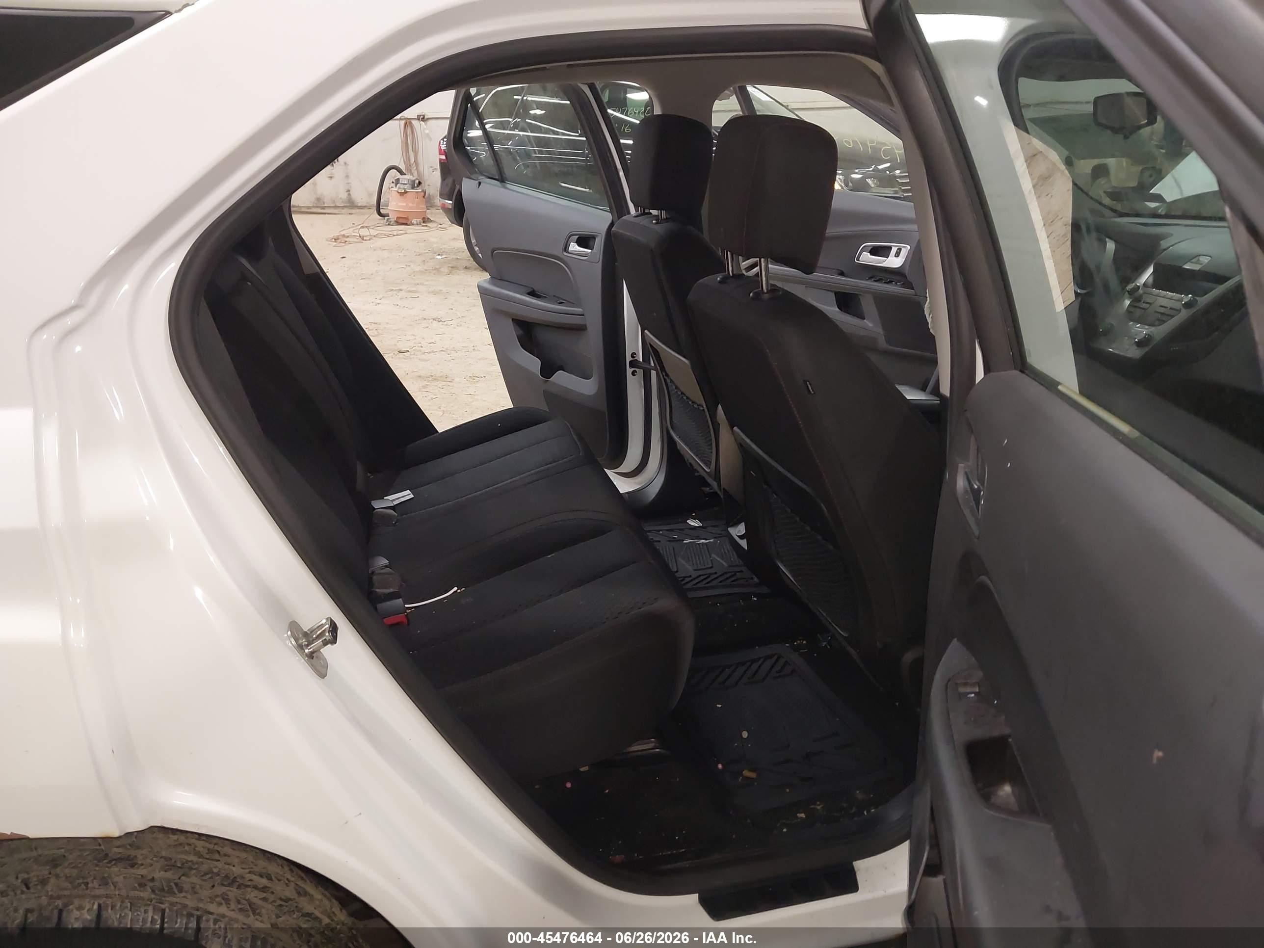 2014 Chevrolet Equinox Ls White vin: 2GNALAEK3E6238734