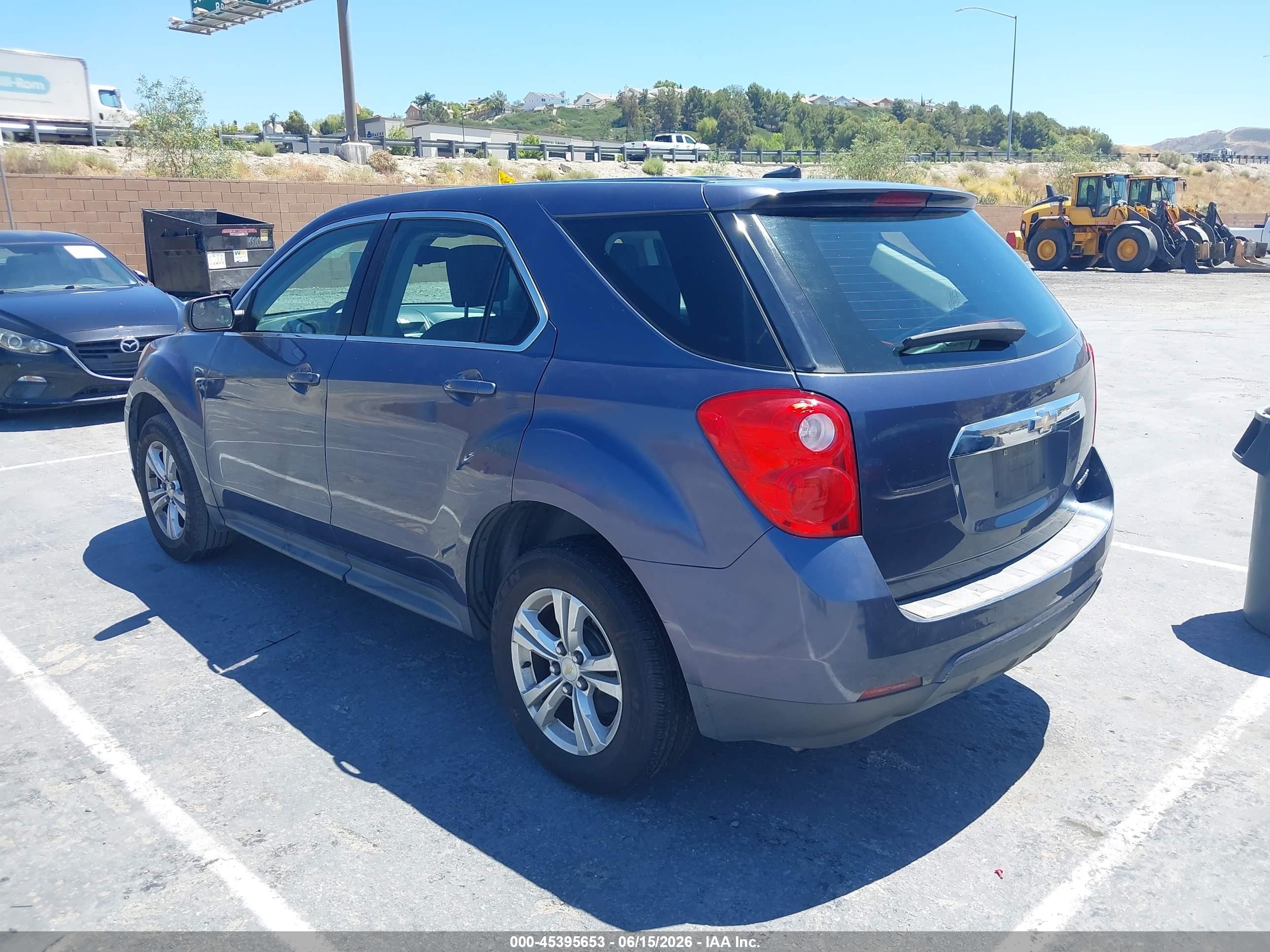 2014 Chevrolet Equinox Ls Gray vin: 2GNALAEK3E6247689