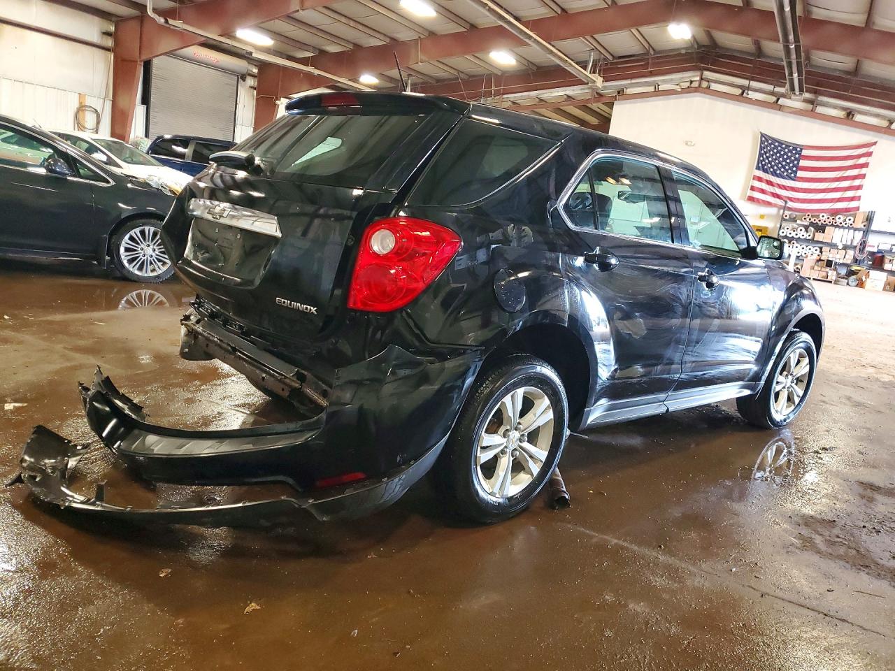 2014 Chevrolet Equinox Ls Black vin: 2GNALAEK3E6253914